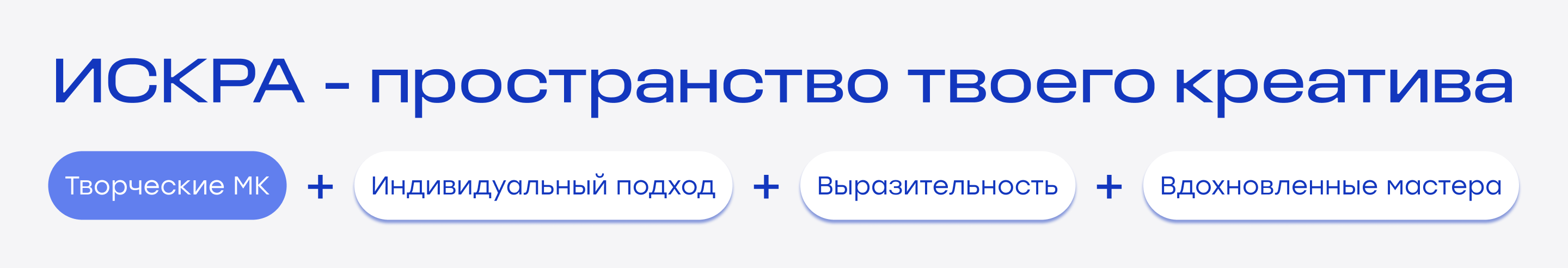 ИСКРА / *Творческая мастерская — Изображение №1 — Брендинг на Dprofile