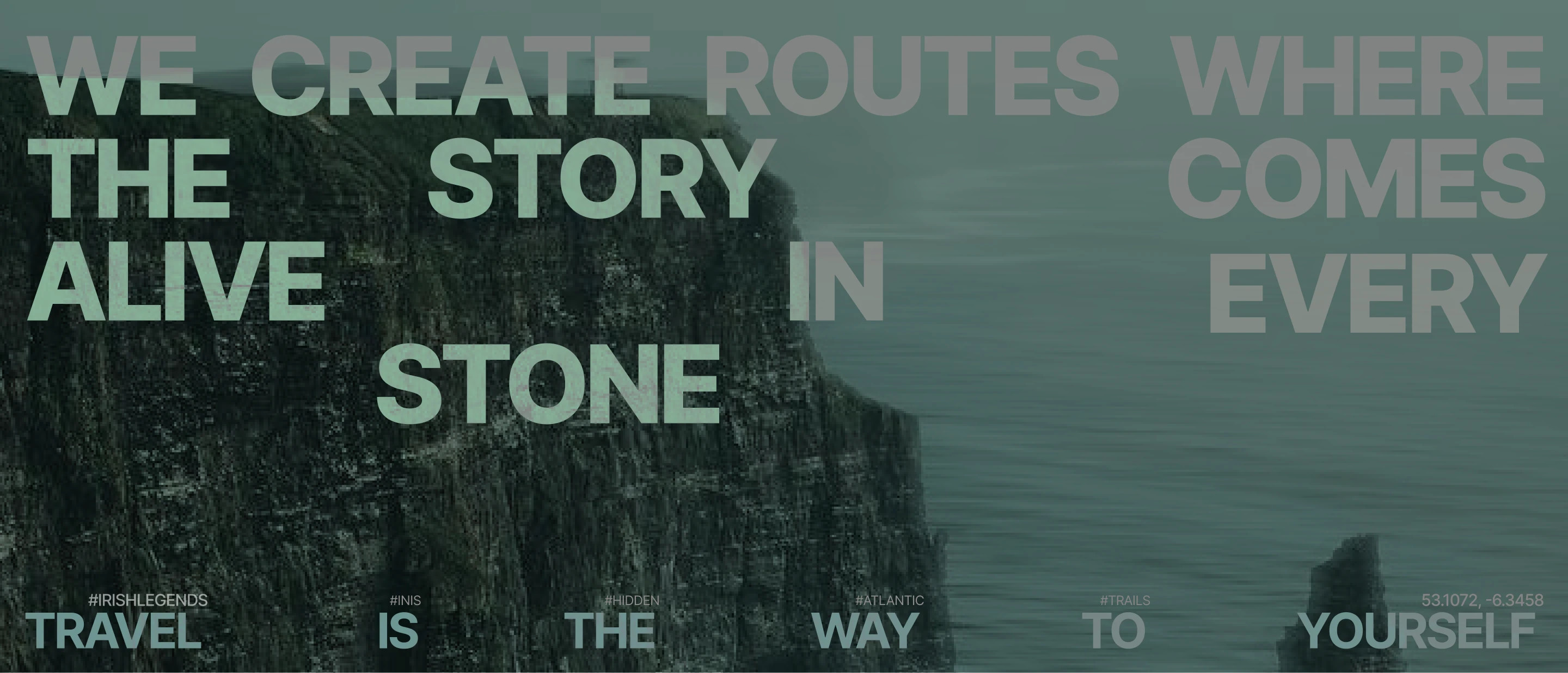 INIS NOWHERE | AUTHOR'S TOURS OF IRELAND — Изображение №16 — Интерфейсы на Dprofile