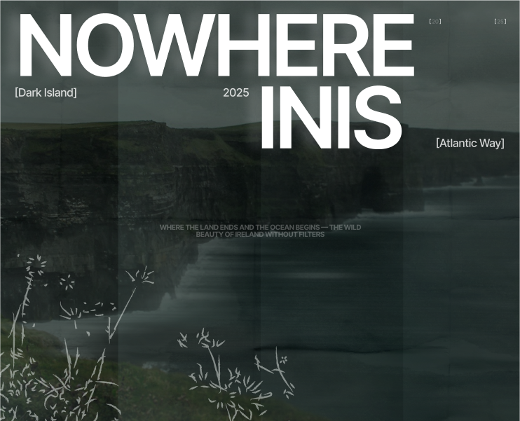 INIS NOWHERE | AUTHOR'S TOURS OF IRELAND — Интерфейсы на Dprofile