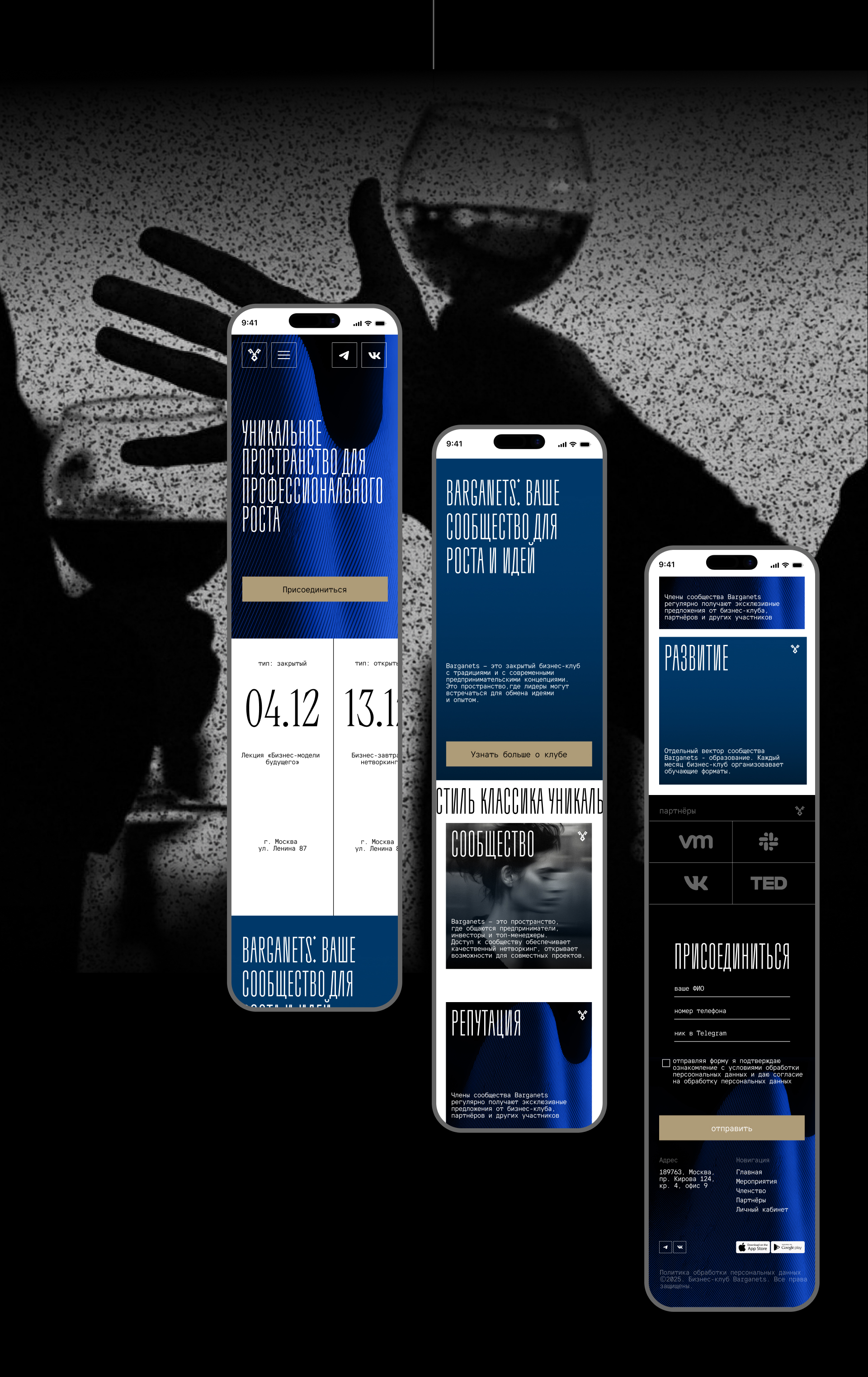 Barganets | промо-сайт — Изображение №7 — Интерфейсы, Графика на Dprofile