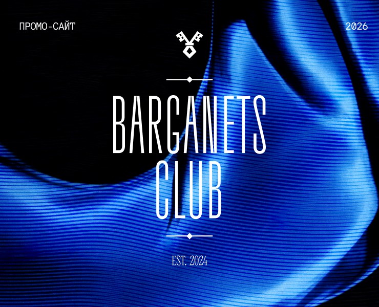 Barganets | промо-сайт на Dprofile