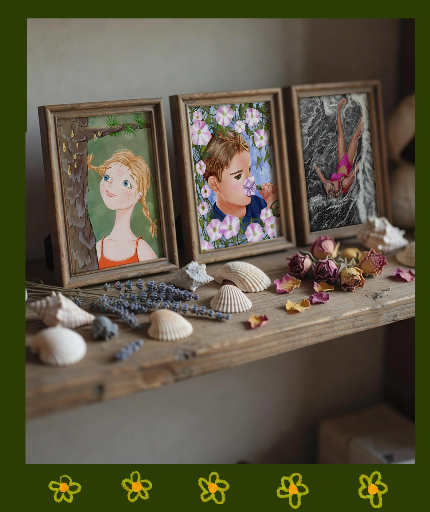 Почувствуй вкус, запах и звук лета! — Изображение №2 — Иллюстрация, Графика на Dprofile