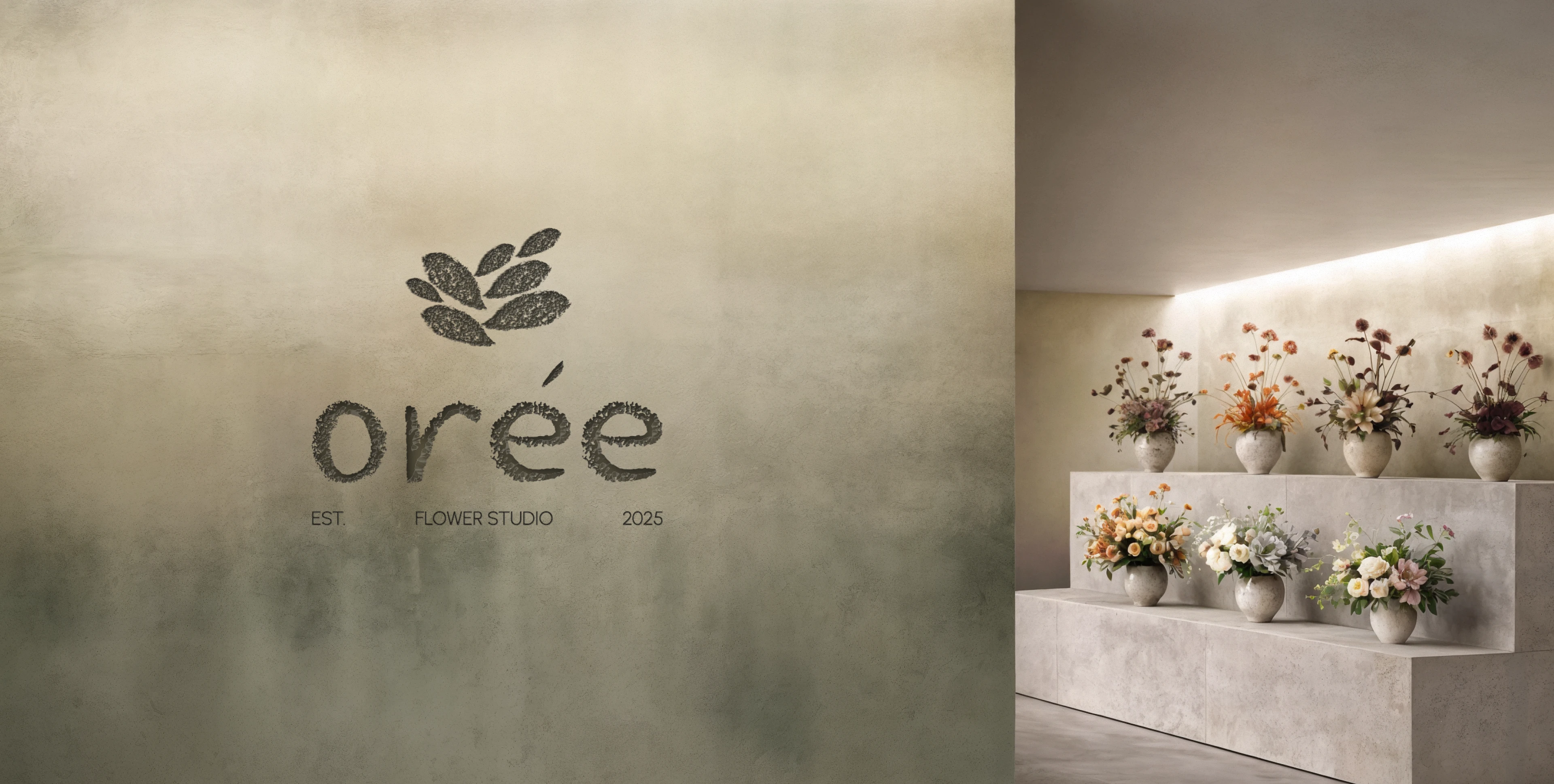 OREE | Фирменный стиль для цветочной студии | Логотип — Изображение №6 — Брендинг на Dprofile