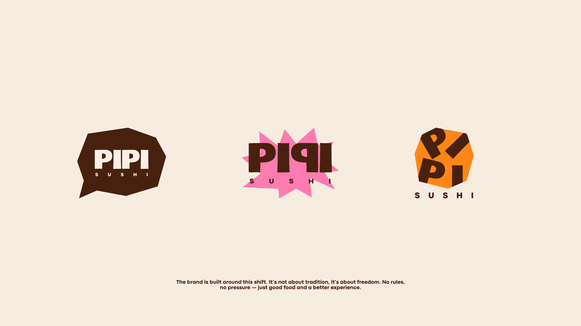PIPI Sushi | Brand Identity — Изображение №3 — Брендинг, Промдизайн на Dprofile