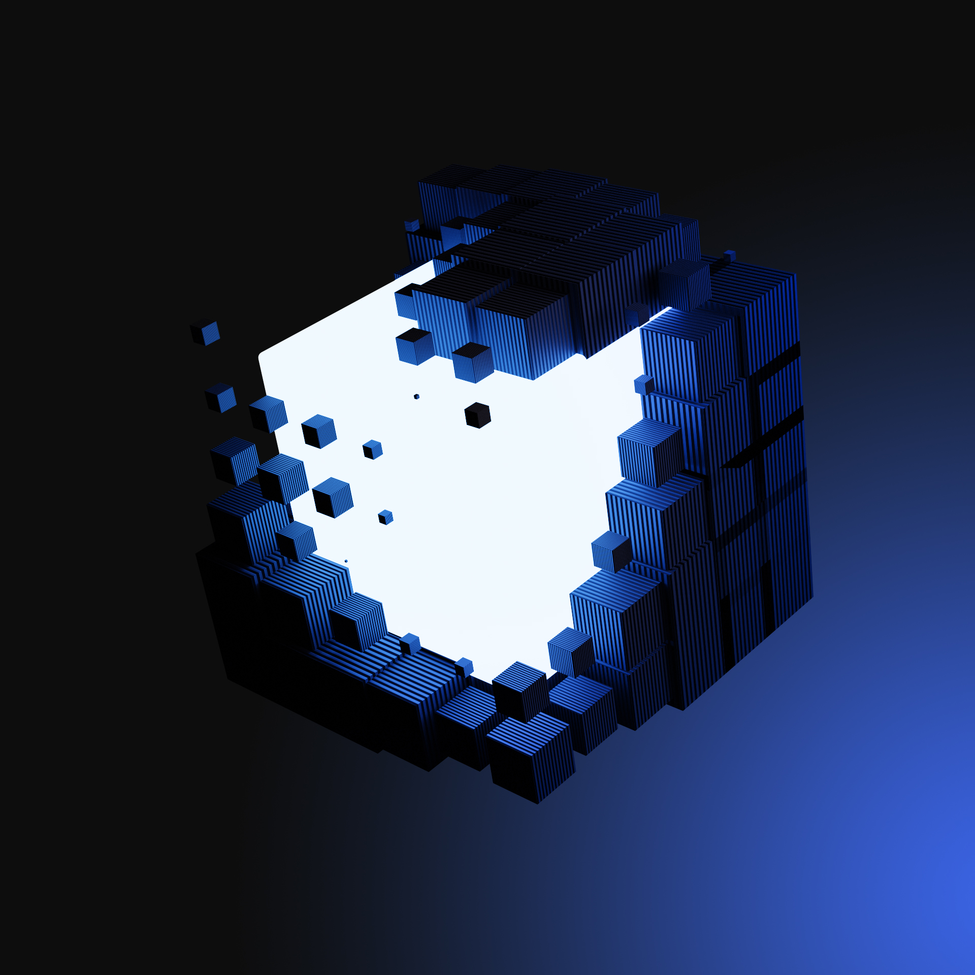 Посадочная страница MZK.TECH — Изображение №2 — Графика, 3D на Dprofile