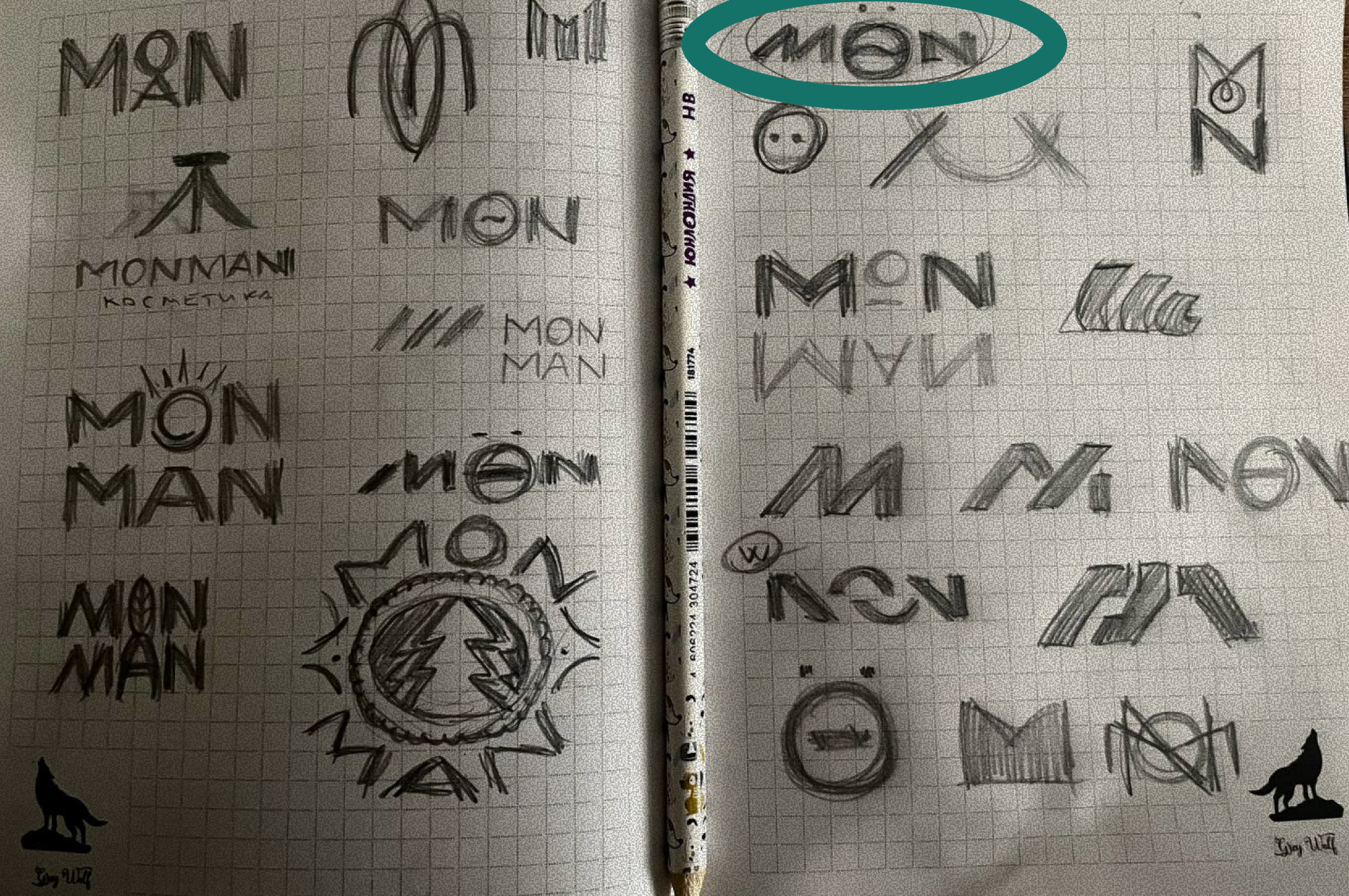 MonMen - Логотип х Айдентика — Изображение №3 — Брендинг на Dprofile