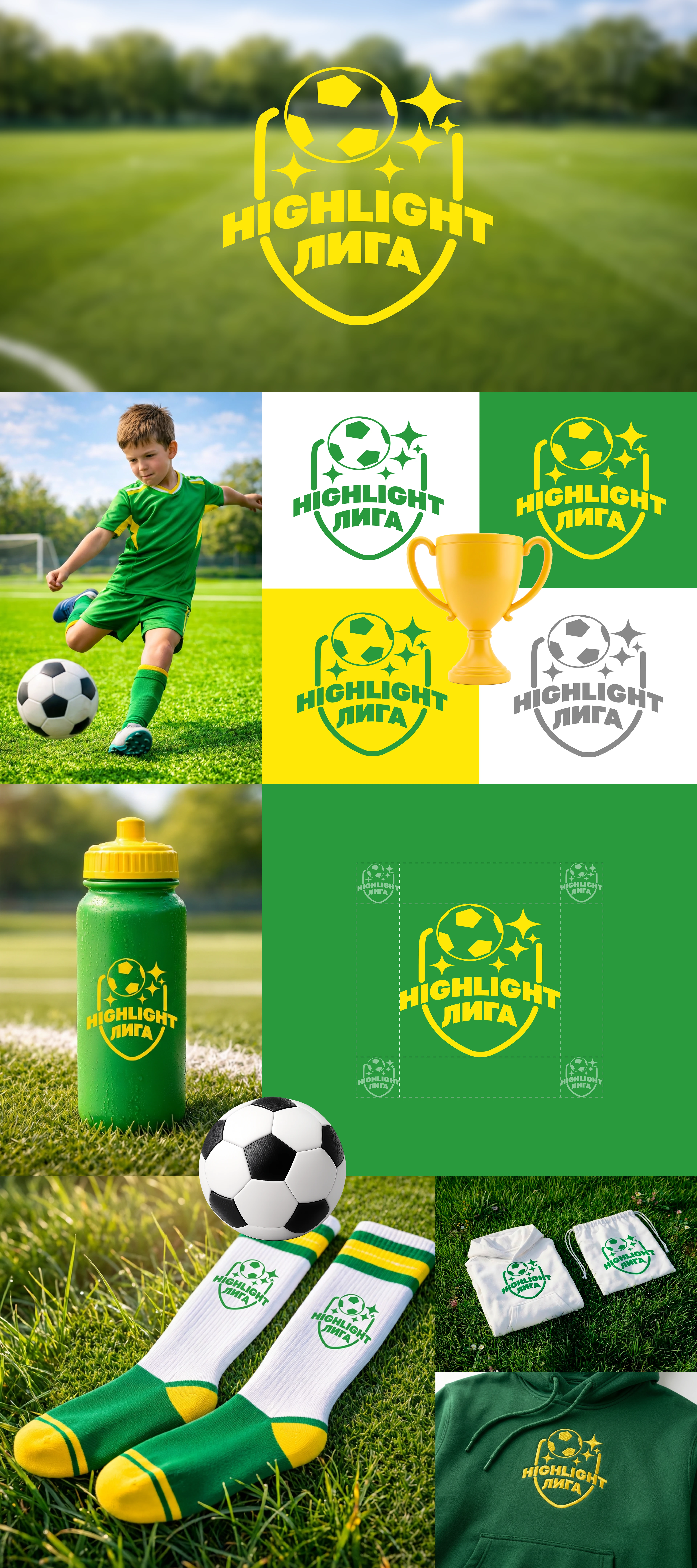 Logo children's Football League — Изображение №1 — Брендинг на Dprofile