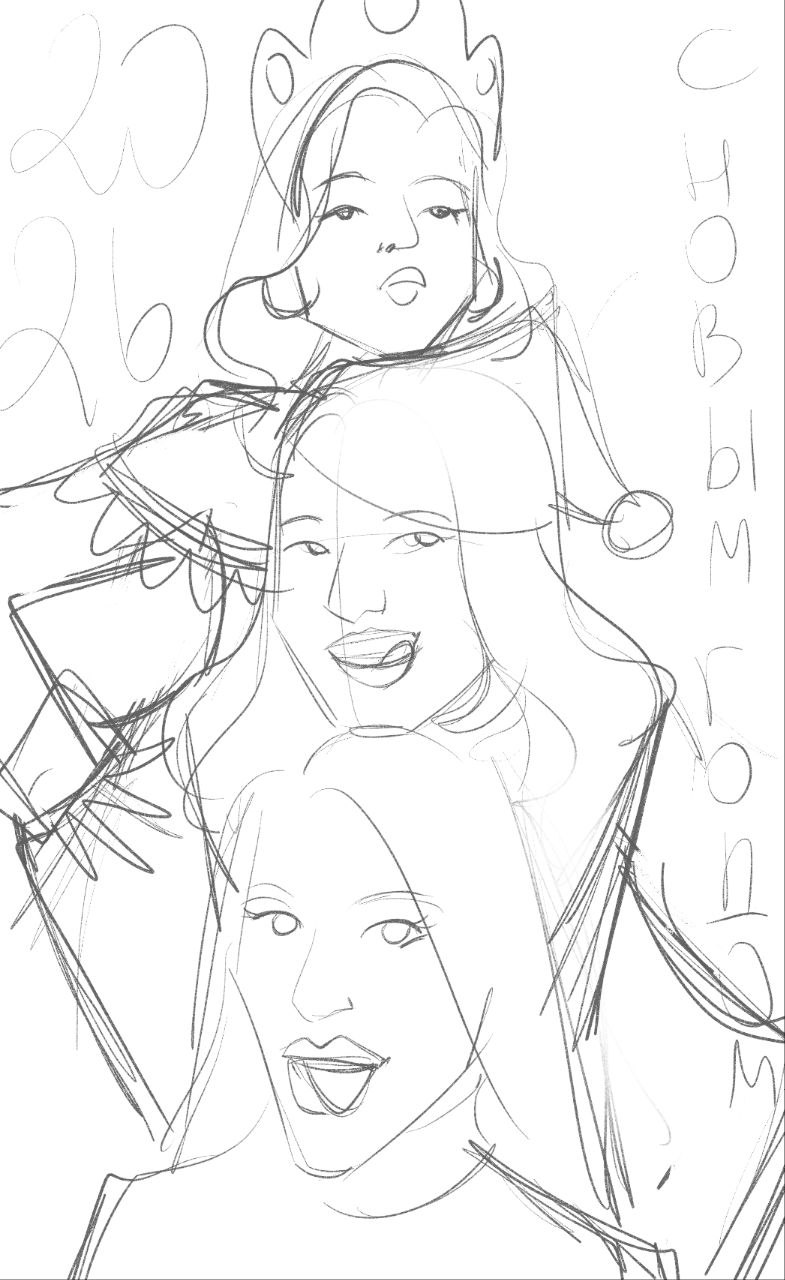 Новогодние открытки 2026 — Изображение №9 — Иллюстрация, Графика на Dprofile