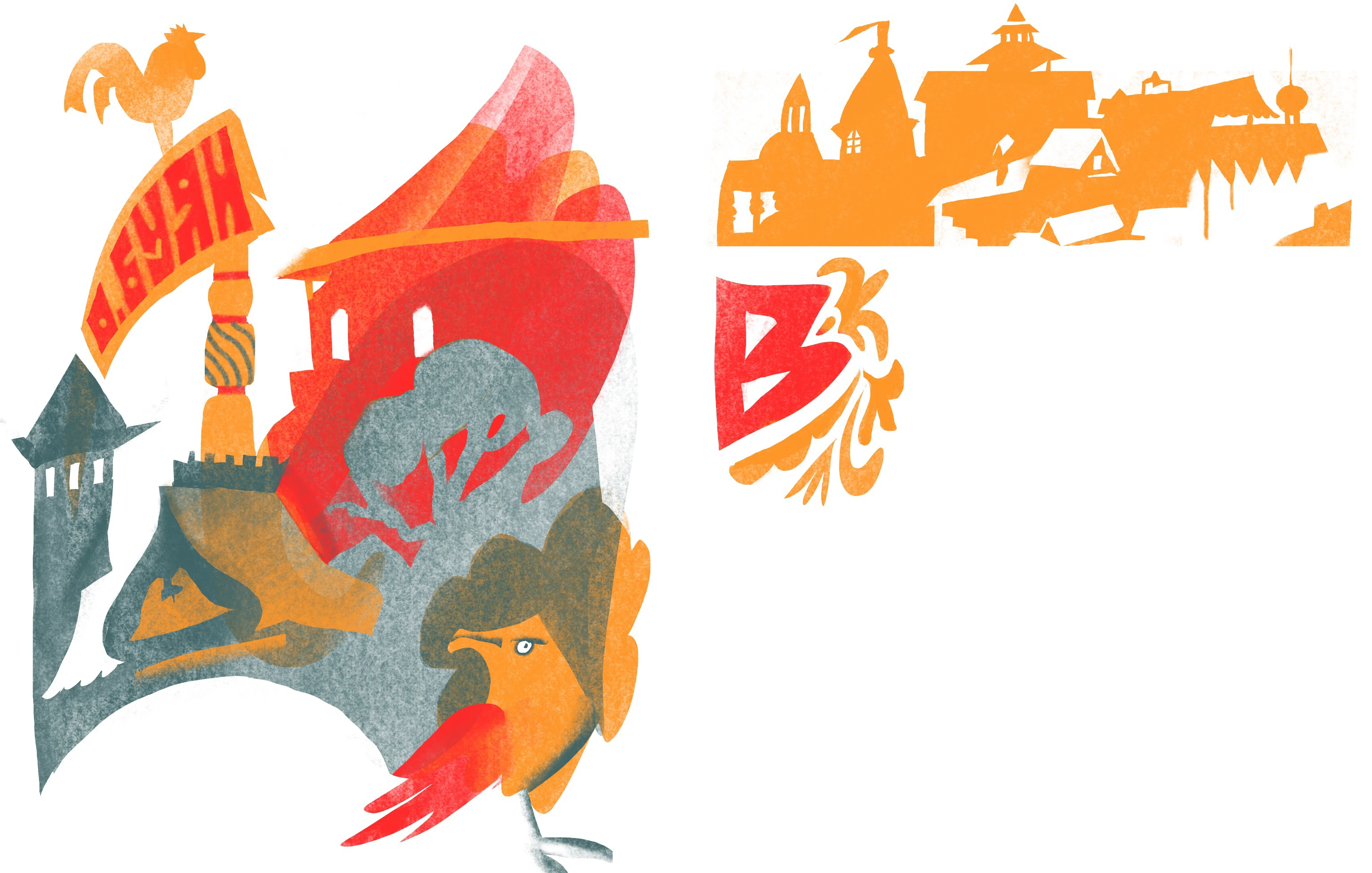 Сказка об Иване Царевиче и сером волке — Изображение №5 — Иллюстрация, Графика на Dprofile