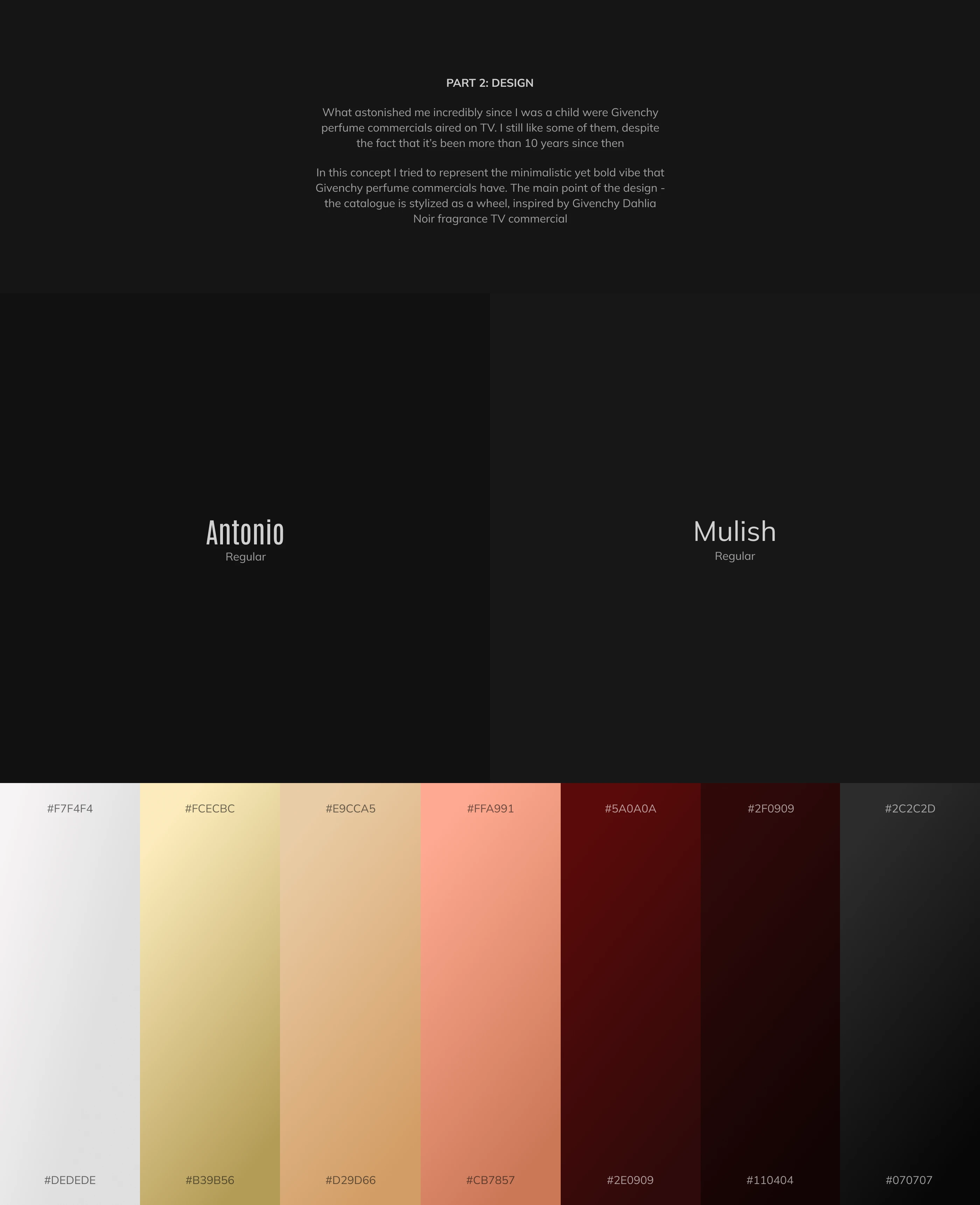 Givenchy L'Interdit | Website Design Concept | UI/UX — Изображение №4 — Интерфейсы, 3D на Dprofile