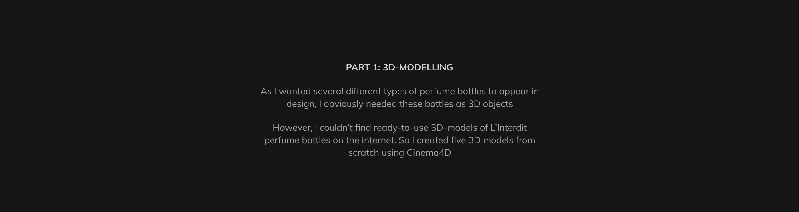 Givenchy L'Interdit | Website Design Concept | UI/UX — Изображение №2 — Интерфейсы, 3D на Dprofile