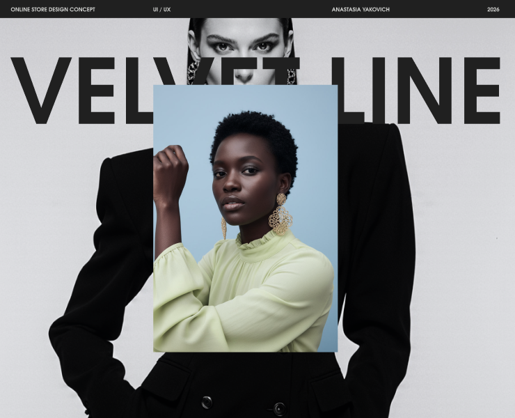 E-COMMERCE WEBSITE CONCEPT на Dprofile