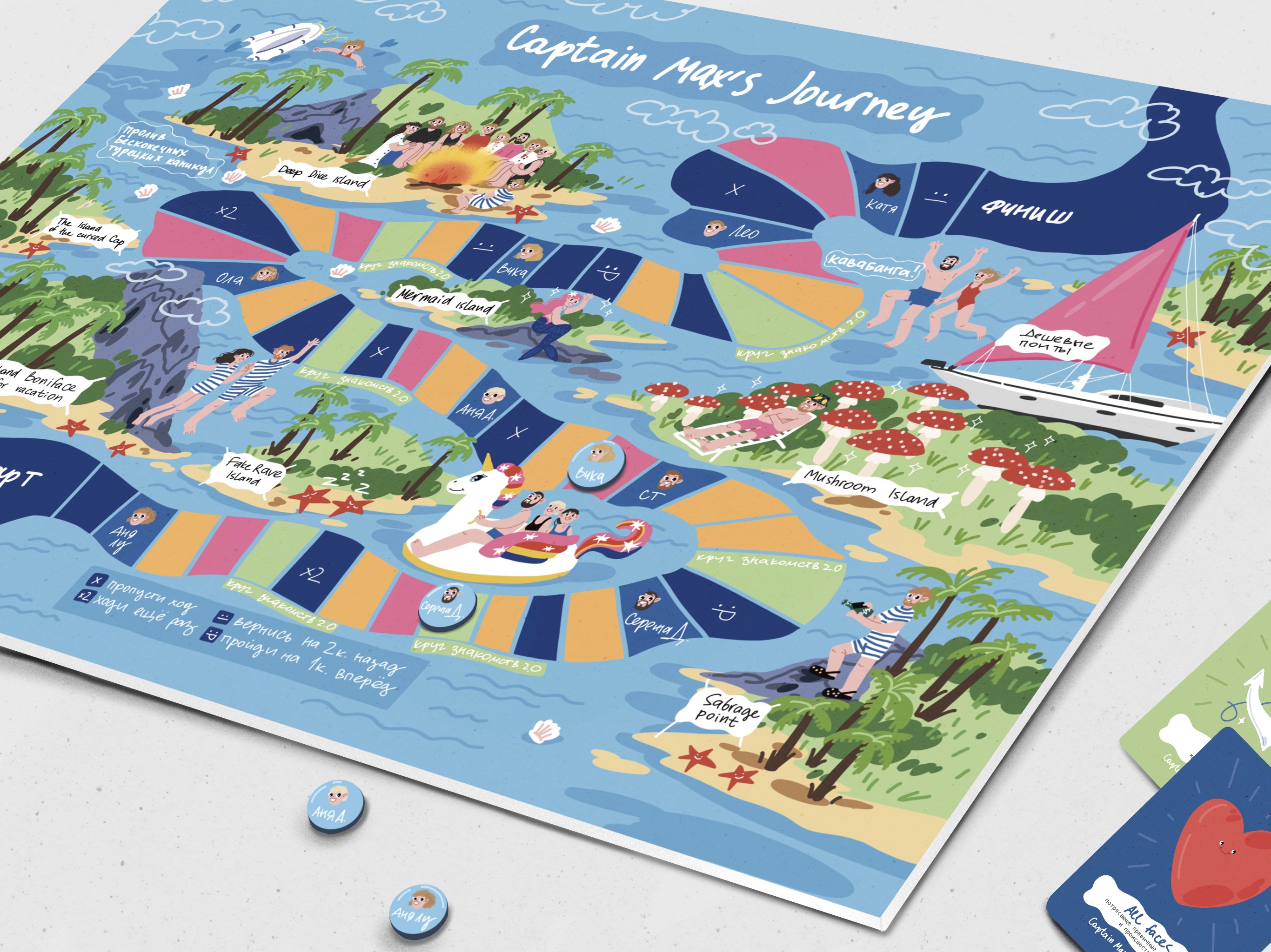 Для настольной игры — Изображение №2 — Иллюстрация на Dprofile