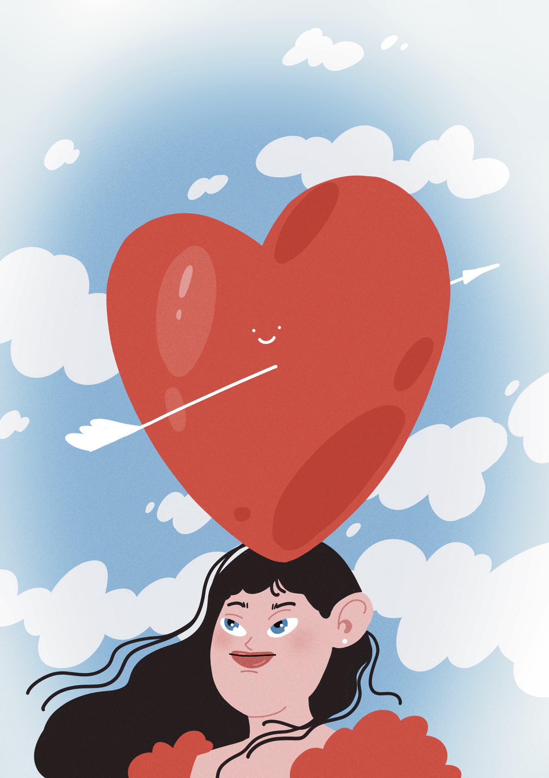 Для святого Валентина — Изображение №1 — Иллюстрация на Dprofile