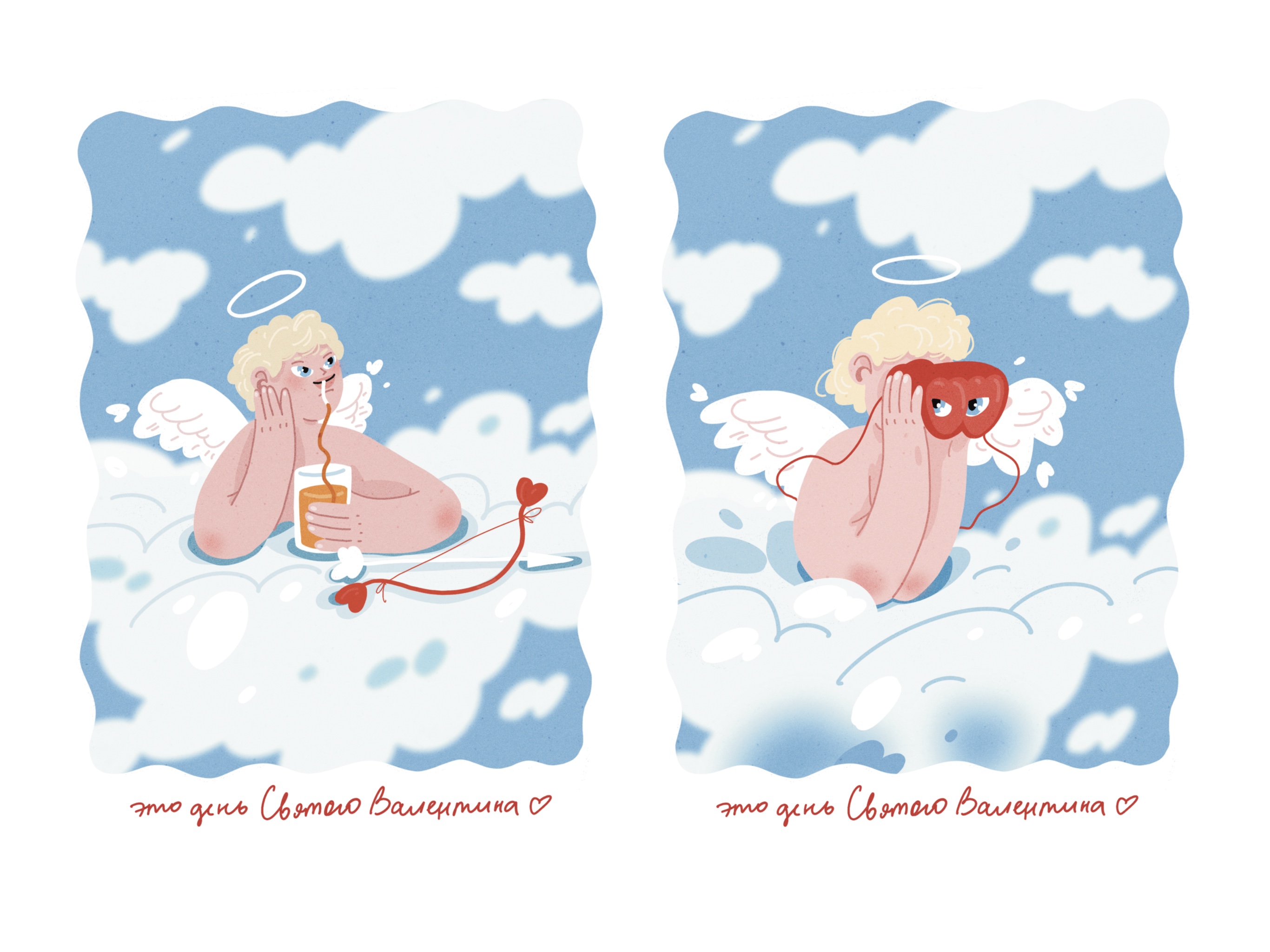 Для святого Валентина — Изображение №2 — Иллюстрация на Dprofile