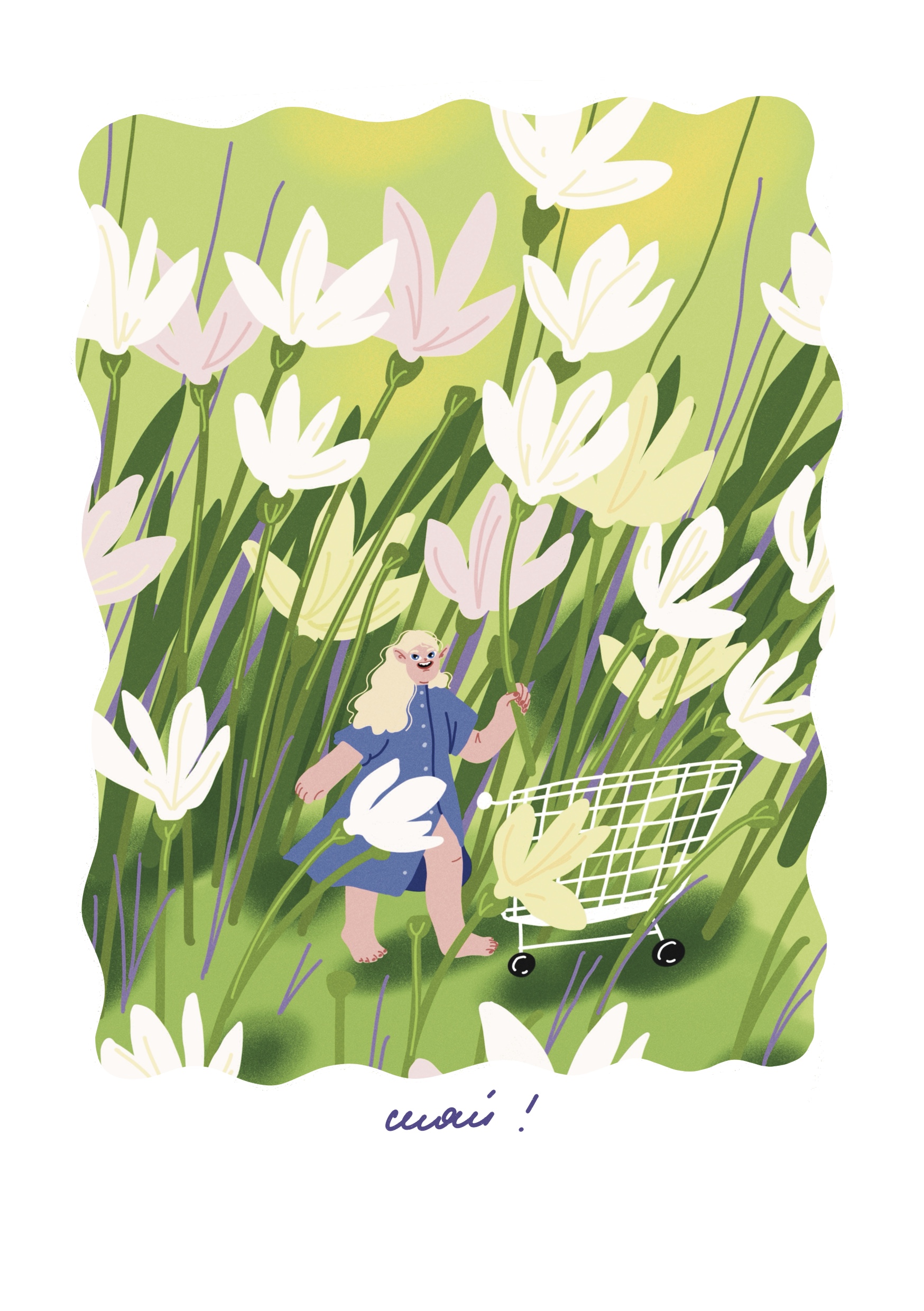 Для весенних открыток и бирок — Изображение №3 — Иллюстрация на Dprofile