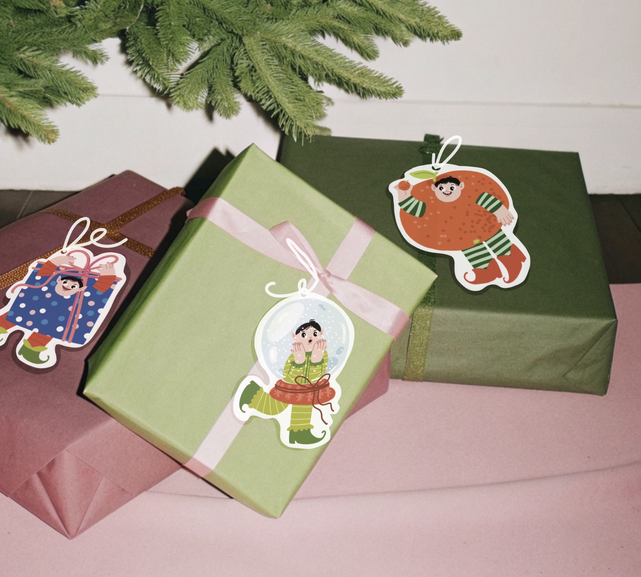 Для новогодних подарков — Изображение №3 — Иллюстрация на Dprofile