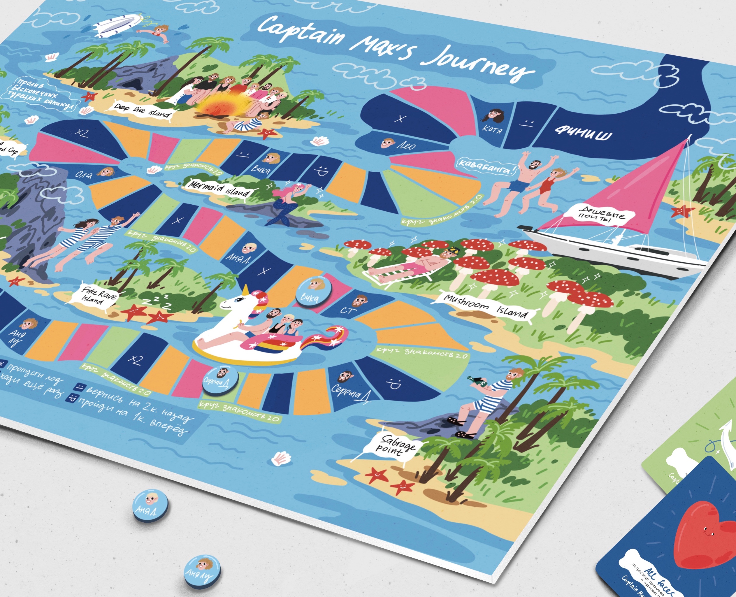 Для настольной игры на Dprofile