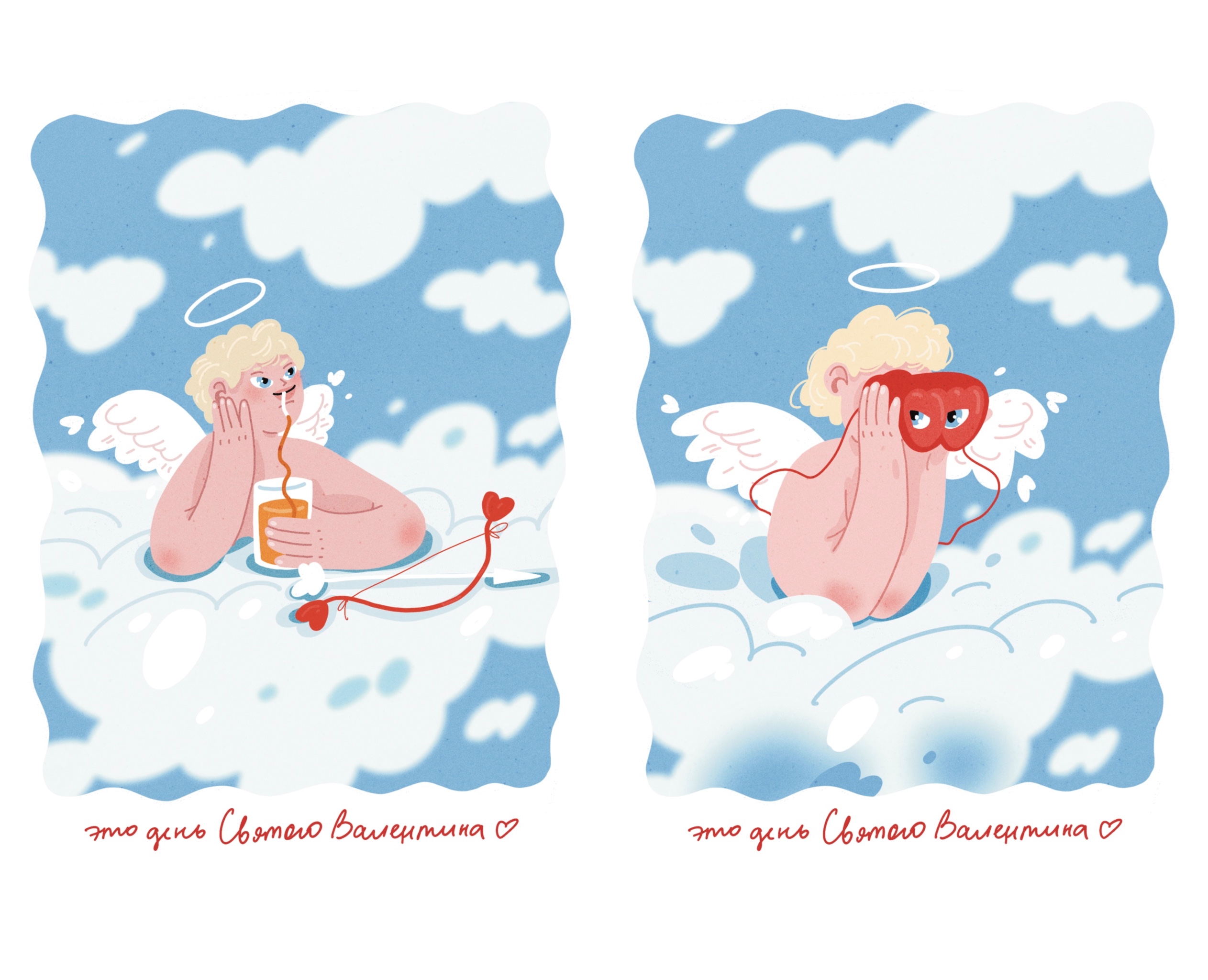 Для святого Валентина на Dprofile