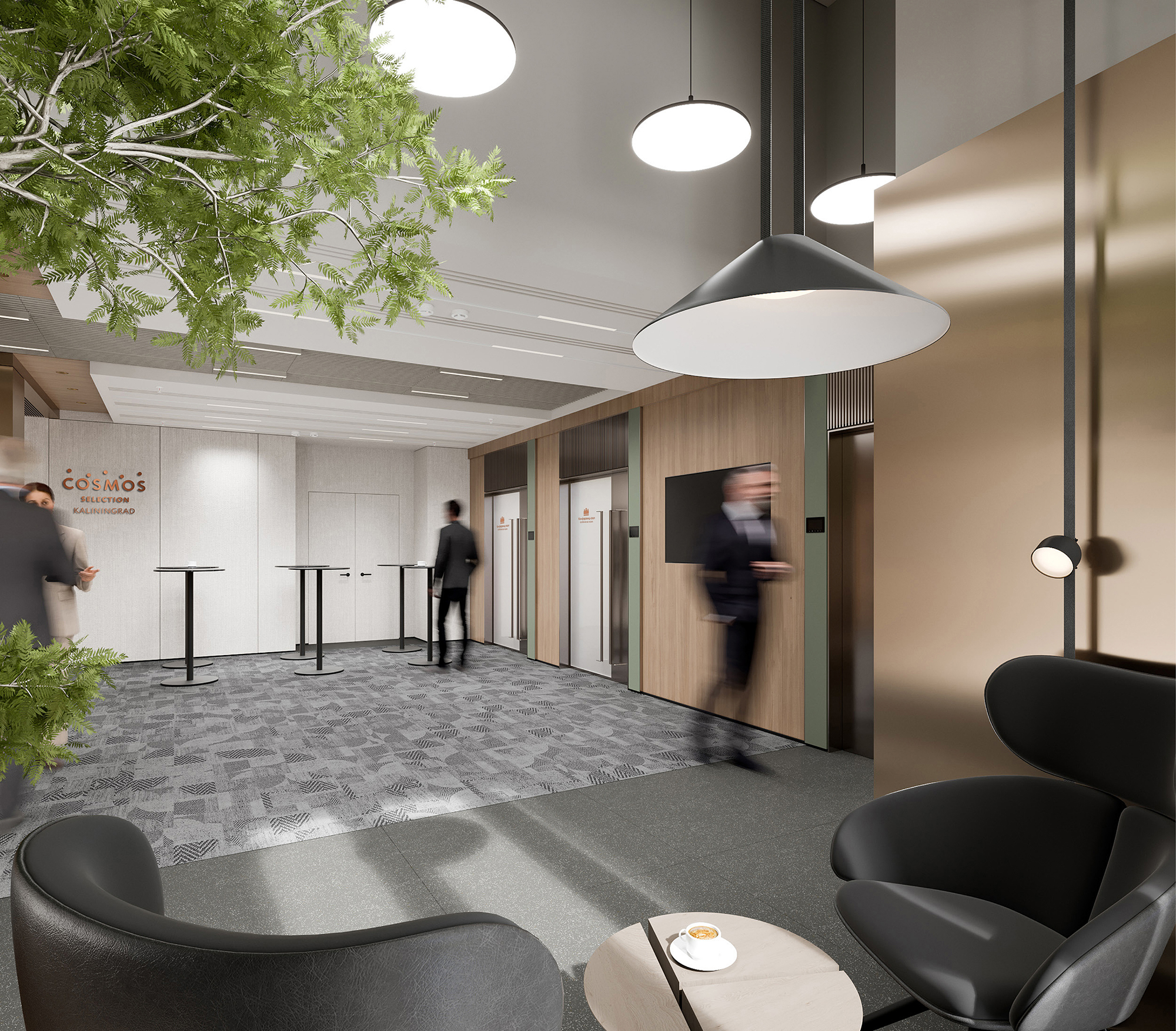 Навигация в гостинице Cosmos в Калининграде — Изображение №6 — Графика, Архитектура на Dprofile