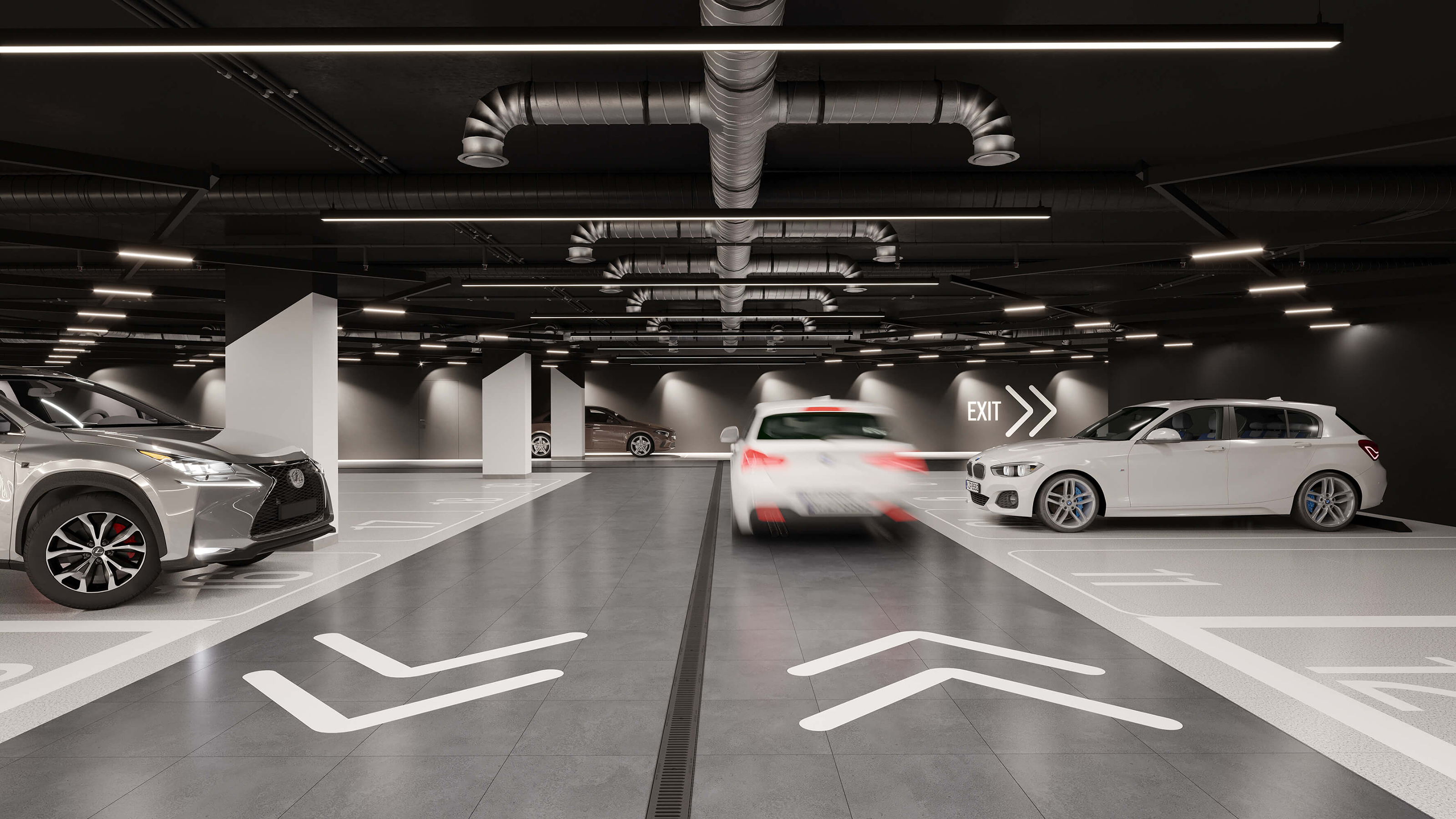 Навигация в ЖК Upside Towers — Изображение №15 — Графика, Архитектура на Dprofile