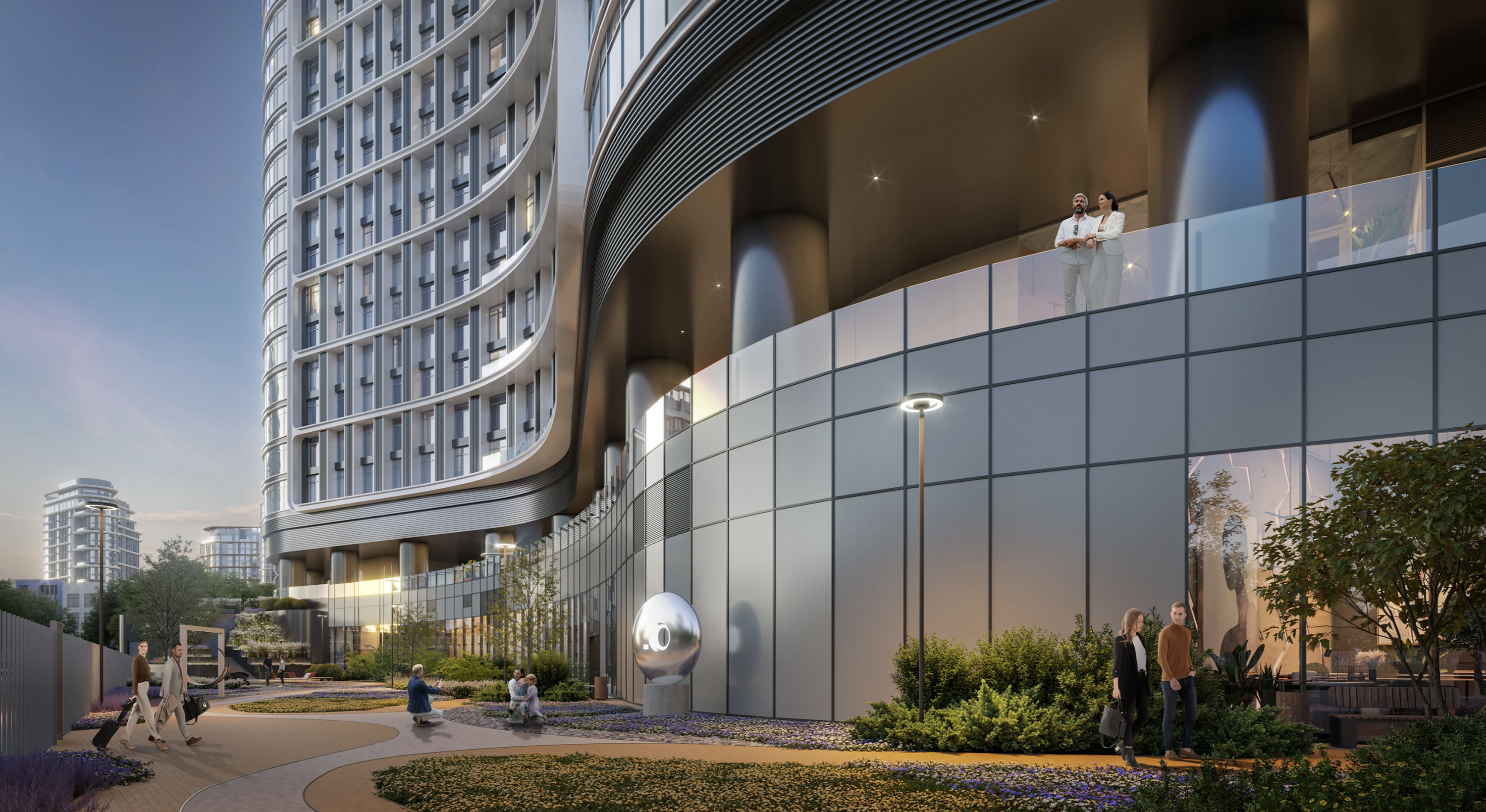 Навигация для ЖК Остров — Изображение №3 — Графика, Архитектура на Dprofile