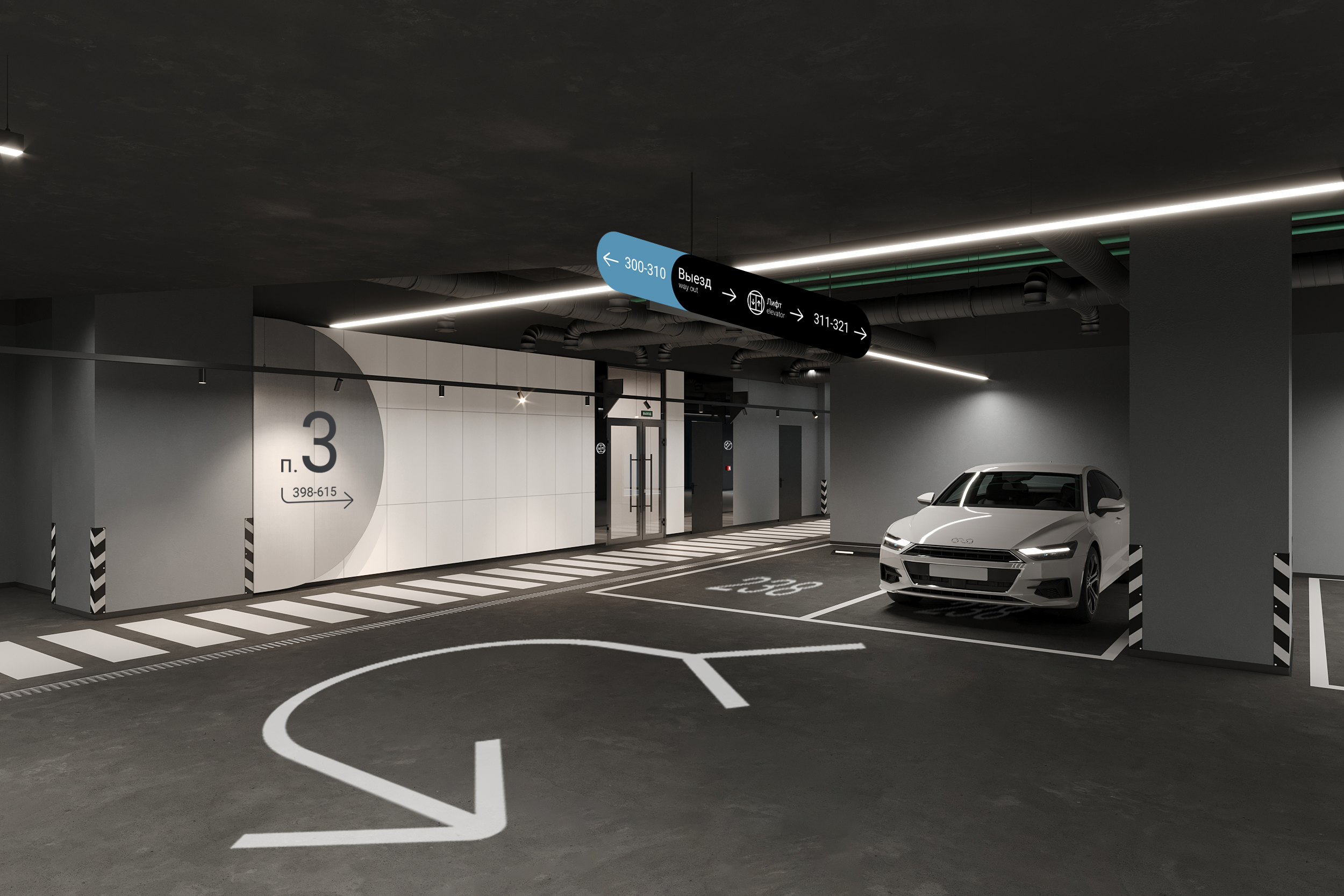 Навигация для ЖК Остров — Изображение №13 — Графика, Архитектура на Dprofile