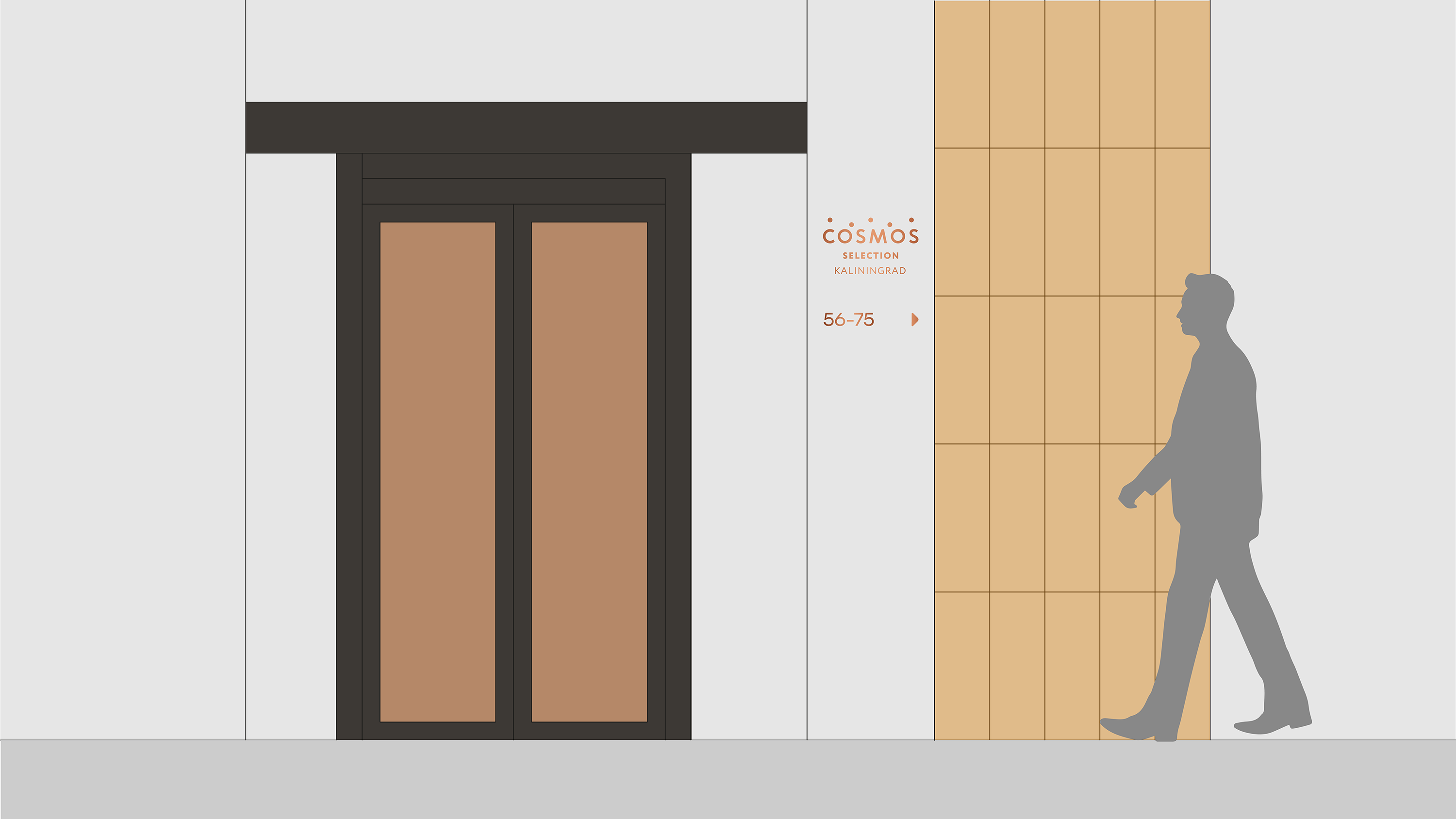 Навигация в гостинице Cosmos в Калининграде — Изображение №7 — Графика, Архитектура на Dprofile