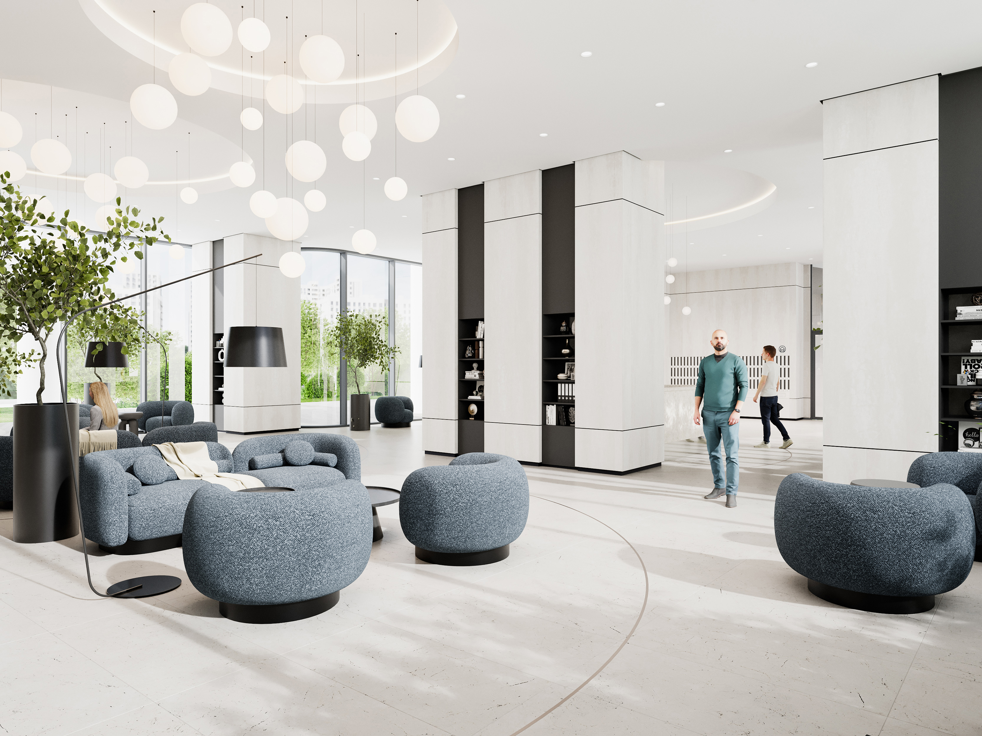 Навигация для ЖК Остров — Изображение №7 — Графика, Архитектура на Dprofile