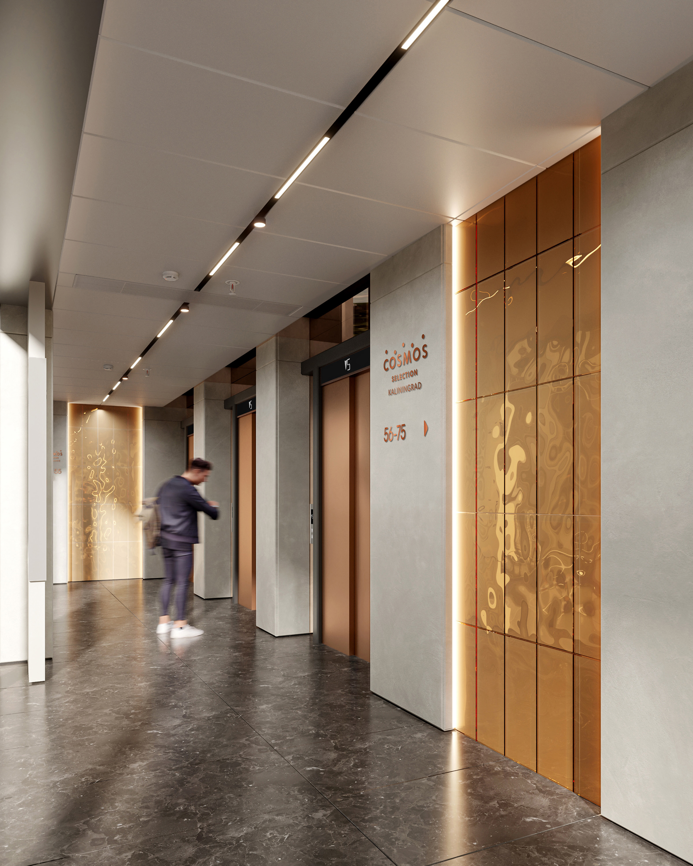 Навигация в гостинице Cosmos в Калининграде — Изображение №12 — Графика, Архитектура на Dprofile