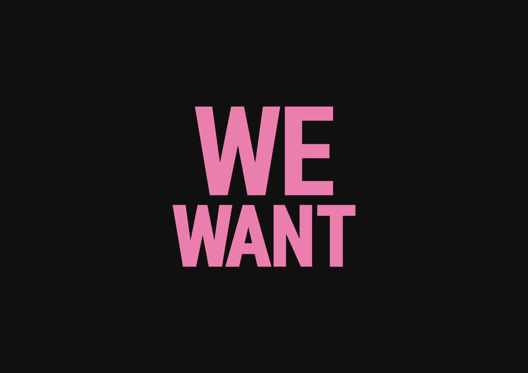 WE WANT: фирменный стиль + упаковка — Изображение №2 — Брендинг, Графика на Dprofile