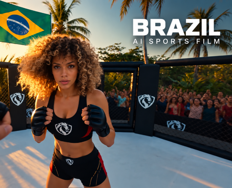 Brazil Sports Film | AI Production — Анимация, Нейро на Dprofile