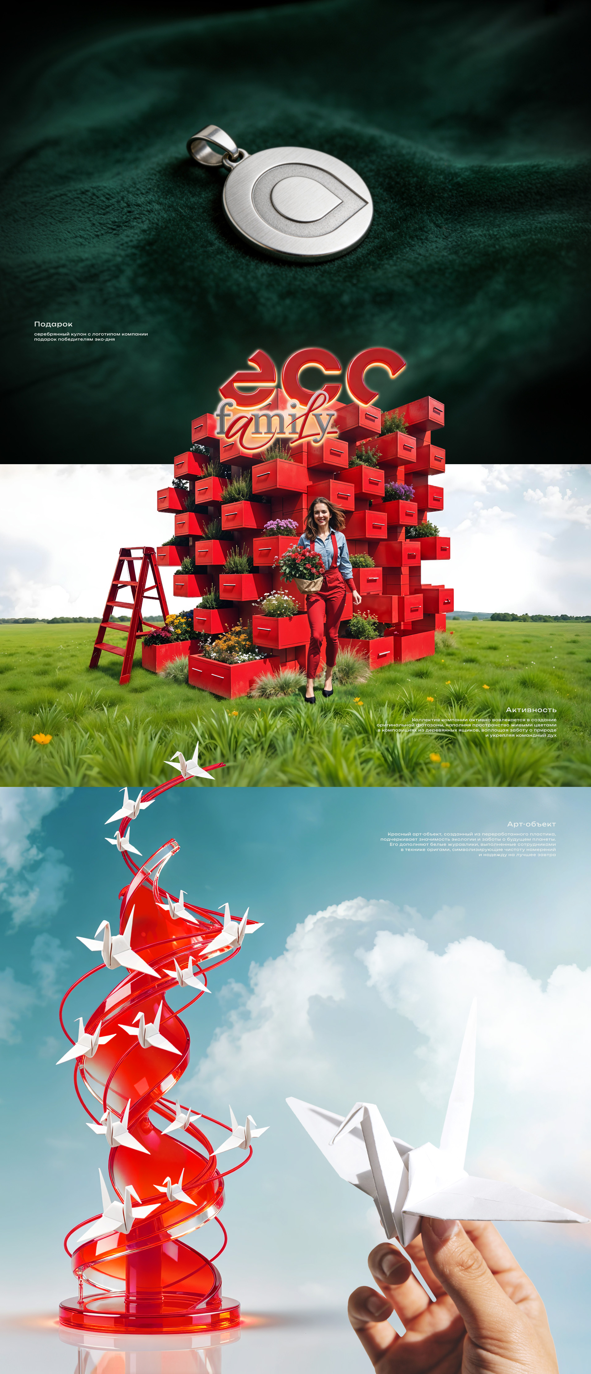 ECO DAY | EVENT DESIGN — Изображение №3 — Брендинг, Архитектура на Dprofile