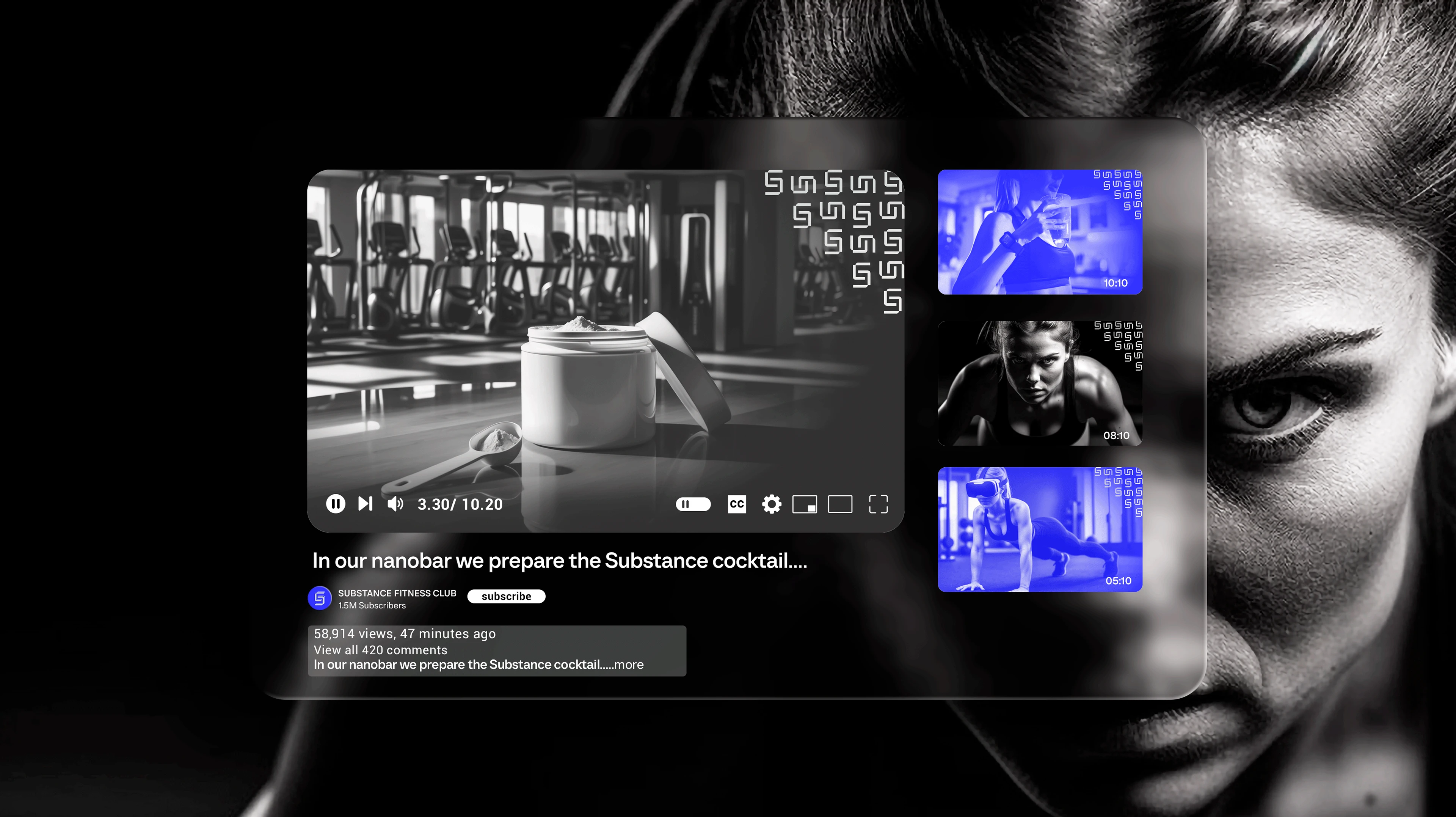 SUBSTANCE FITNESS CLUB BRANDING — Изображение №14 — Брендинг на Dprofile