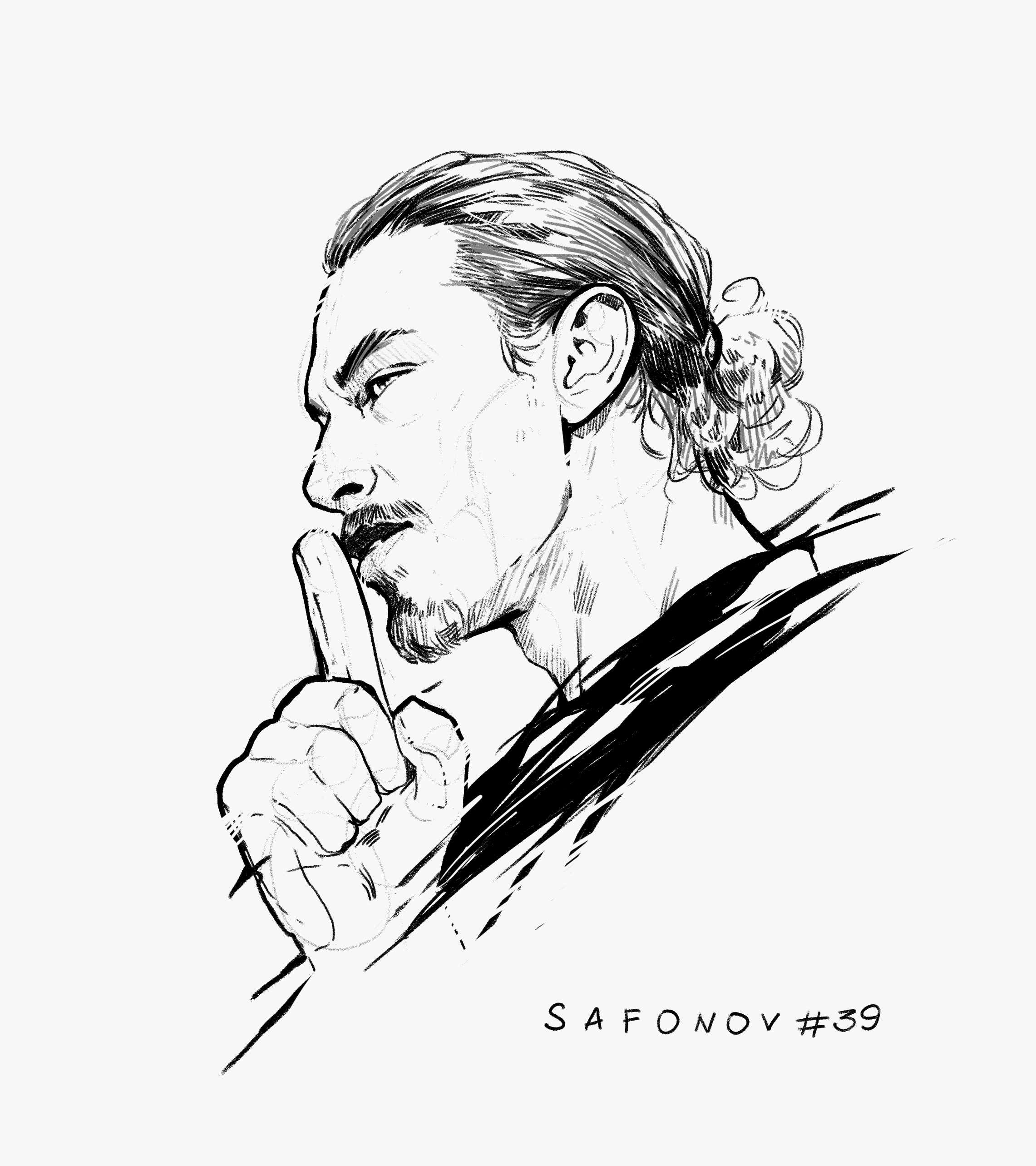 Наброски футболистов (пополняется) — Изображение №1 — Иллюстрация, Графика на Dprofile