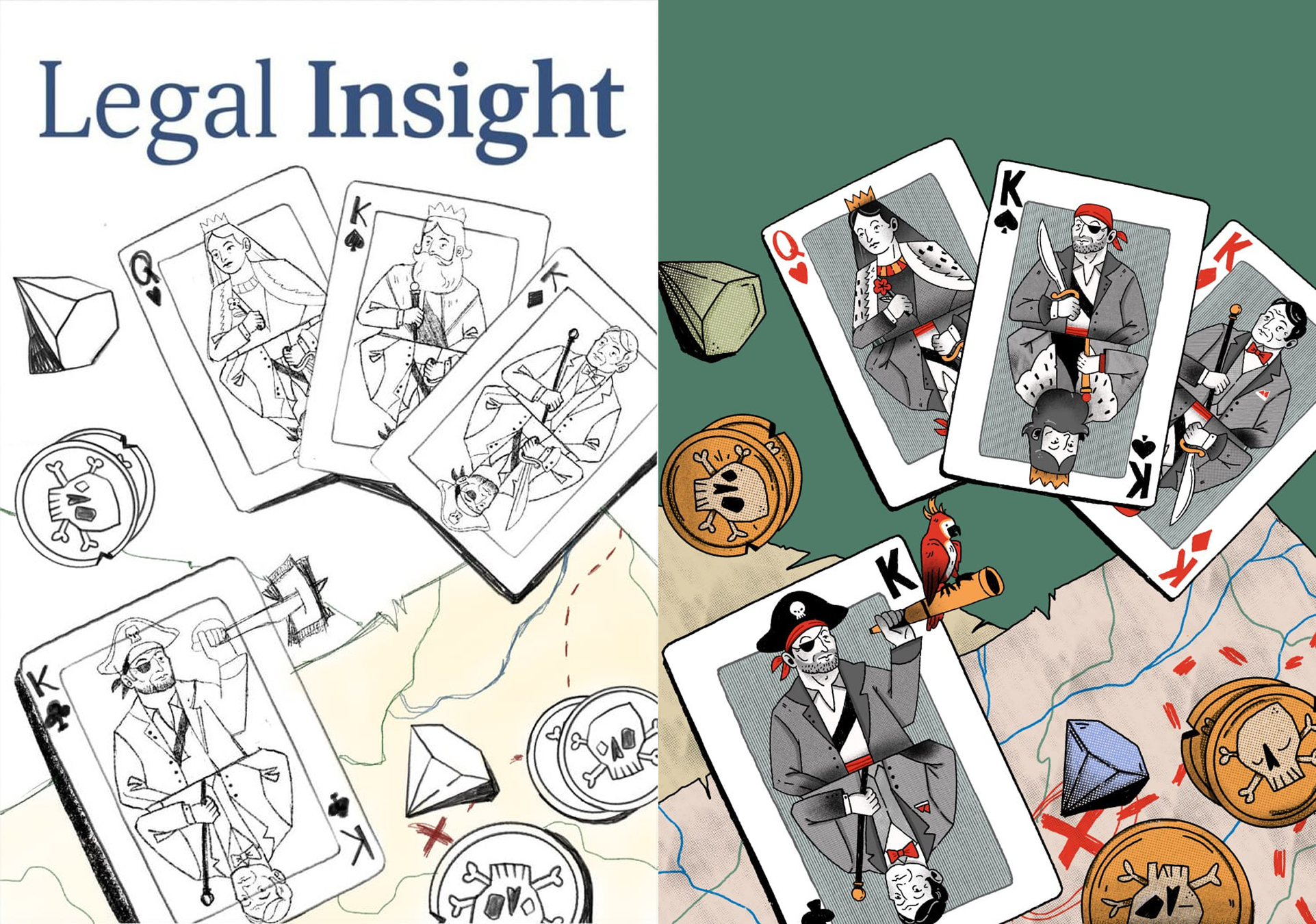 Editorial Design & Illustration: Legal Insight Magazine — Изображение №13 — Иллюстрация, Графика на Dprofile