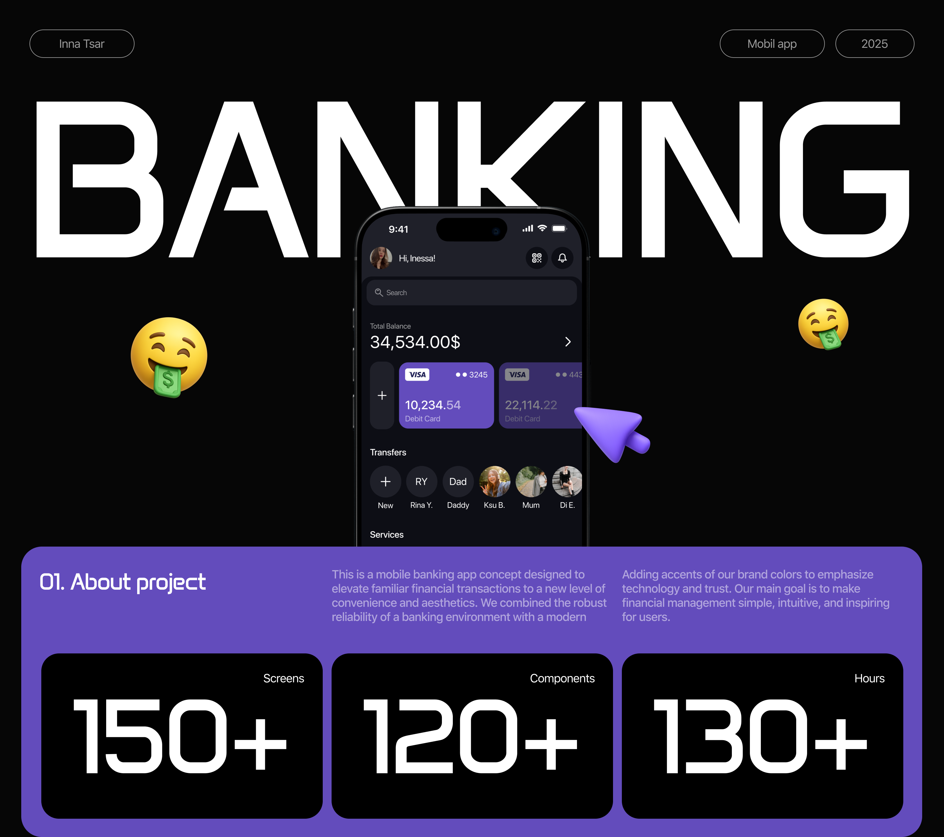 Mobil app for the bank — Изображение №1 — Интерфейсы на Dprofile