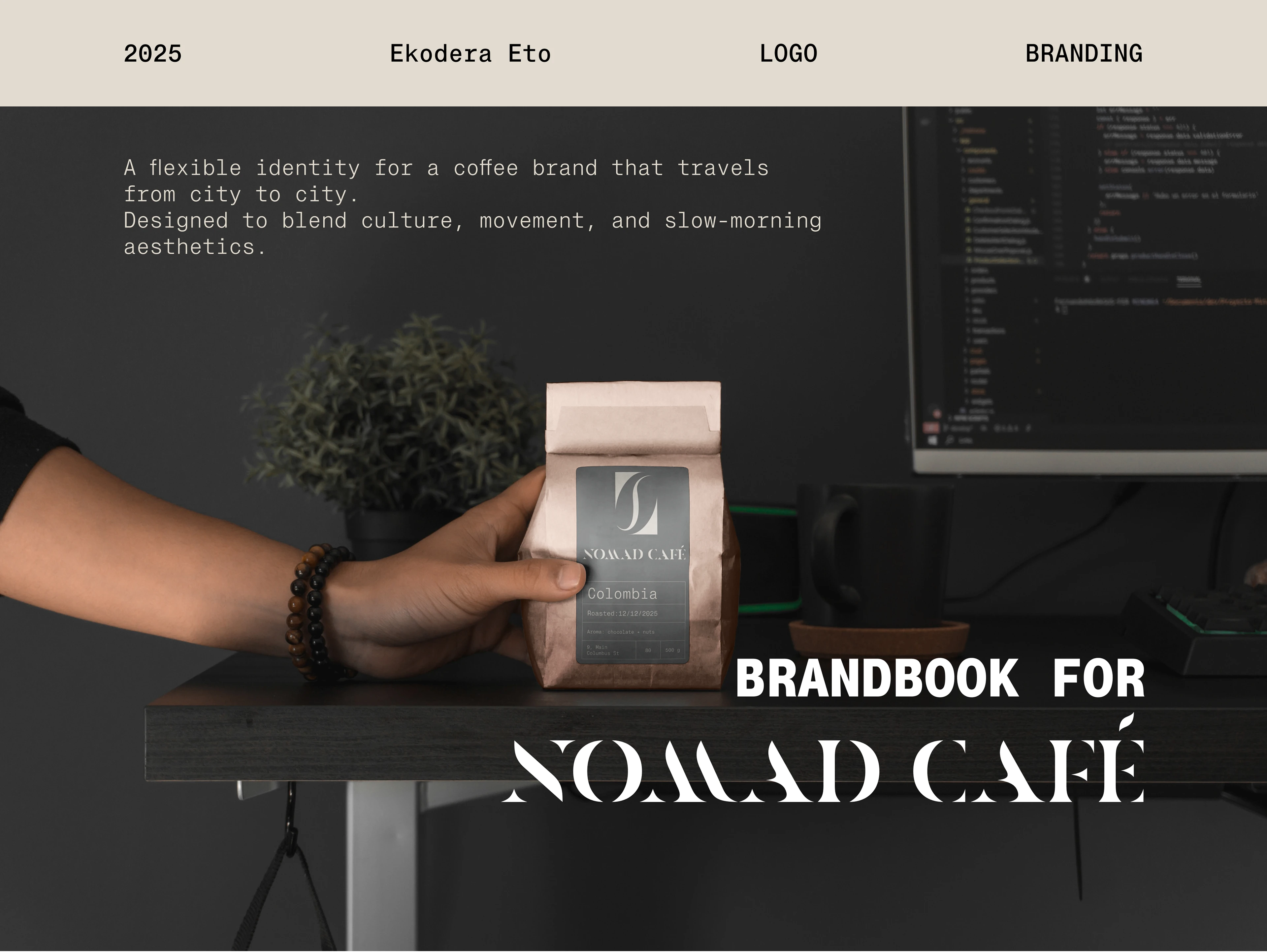 NOMAD CAFÉ Brand Book — Изображение №1 — Брендинг на Dprofile