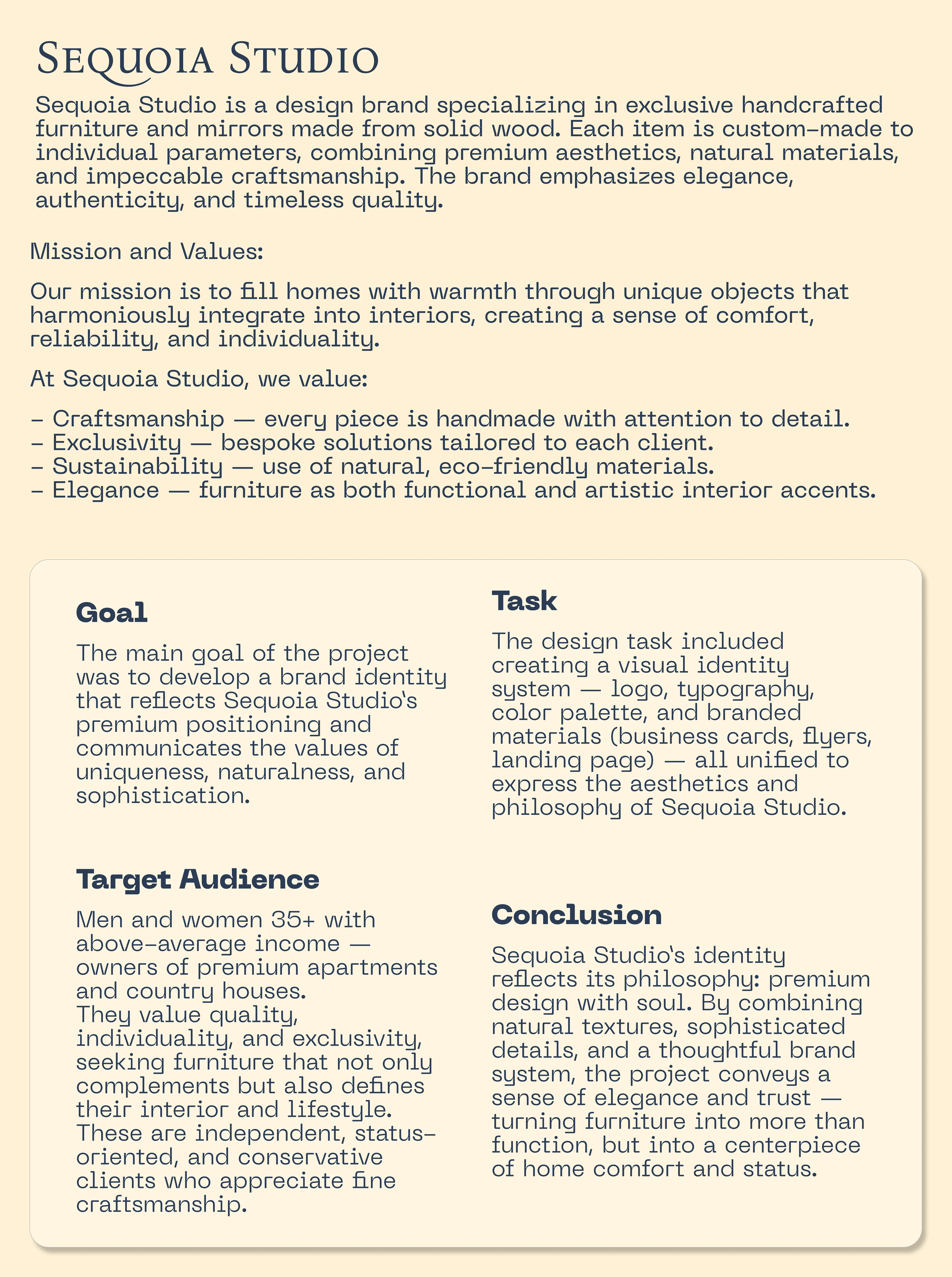 Брендинг для Sequoia Studio — Изображение №2 — Брендинг на Dprofile