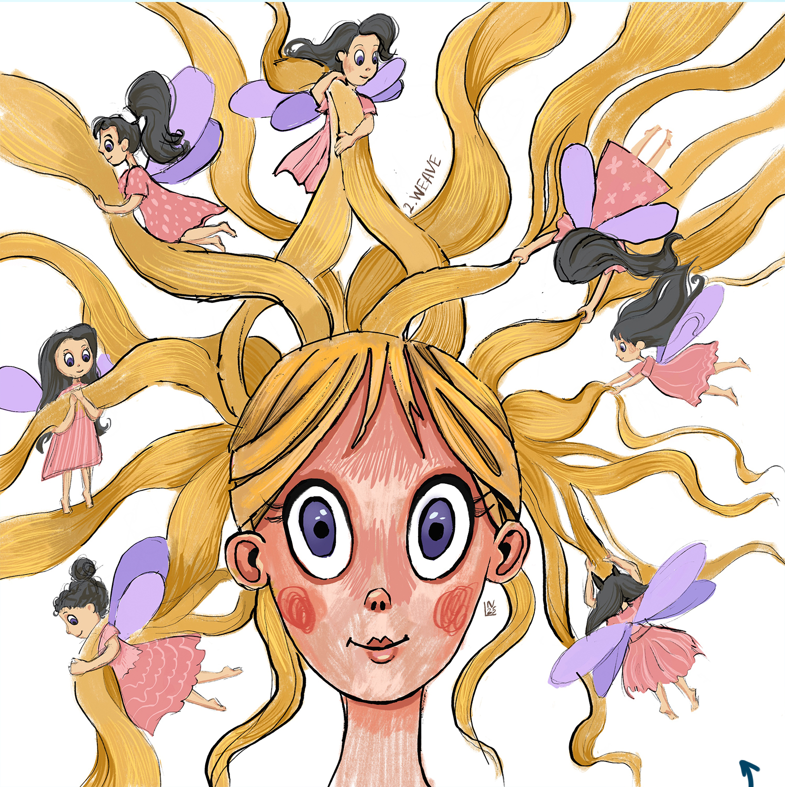 Инктобер 2025. Иллюстрации первой недели. — Изображение №3 — Иллюстрация на Dprofile