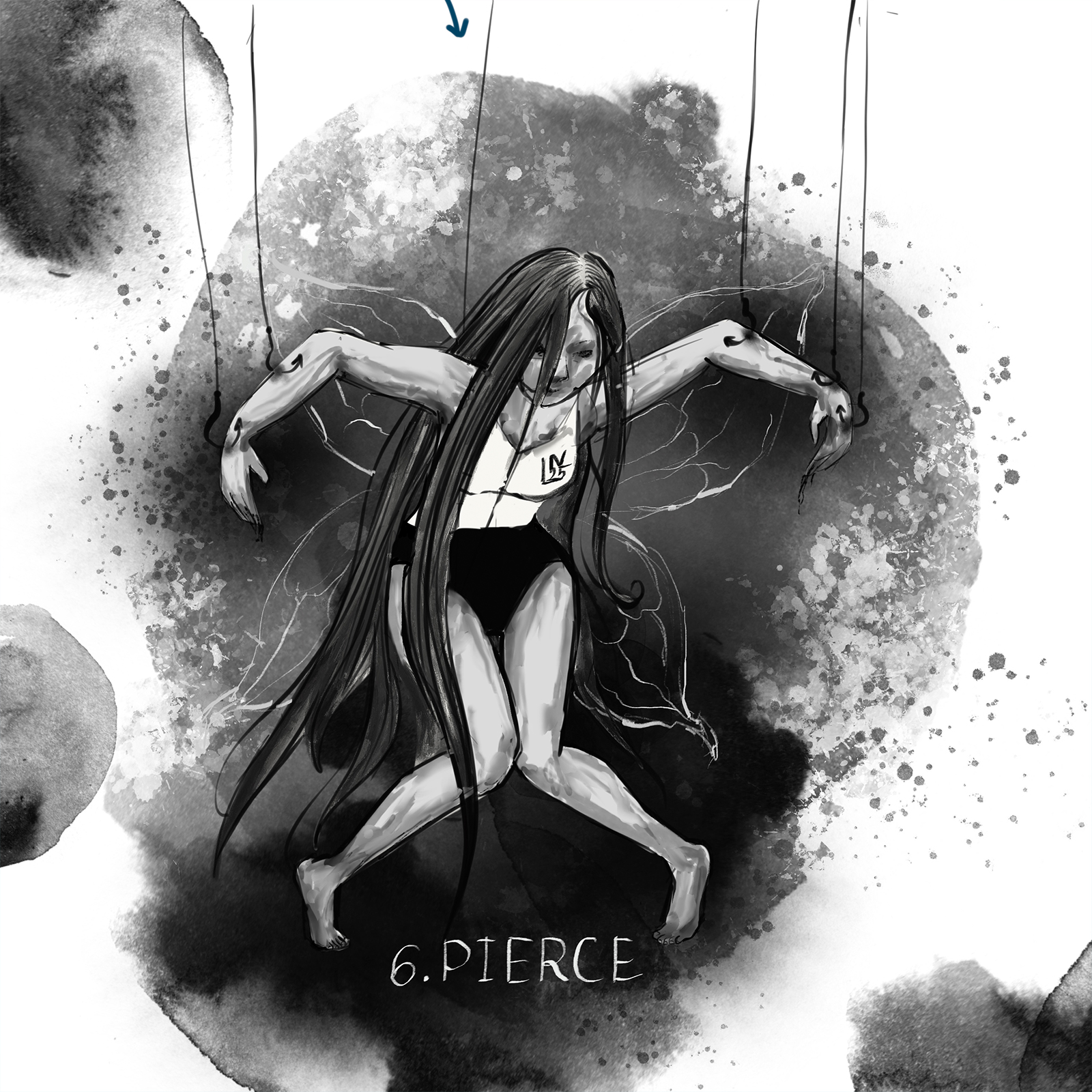 Инктобер 2025. Иллюстрации первой недели. — Изображение №7 — Иллюстрация на Dprofile