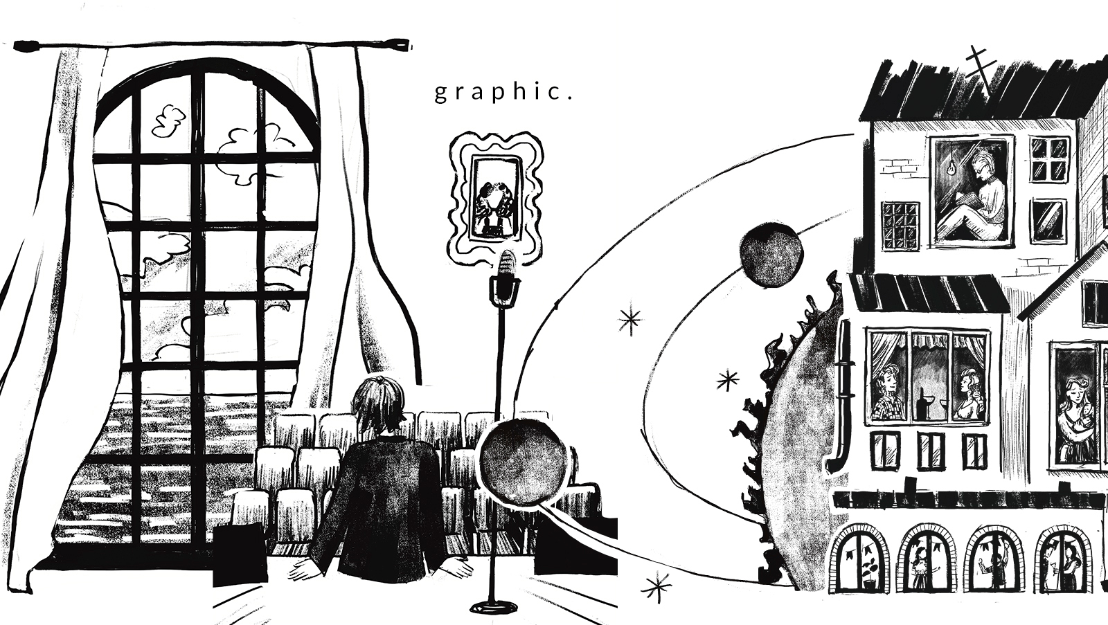 Иллюстрации для книги поэзии — Изображение №1 — Иллюстрация, Графика на Dprofile