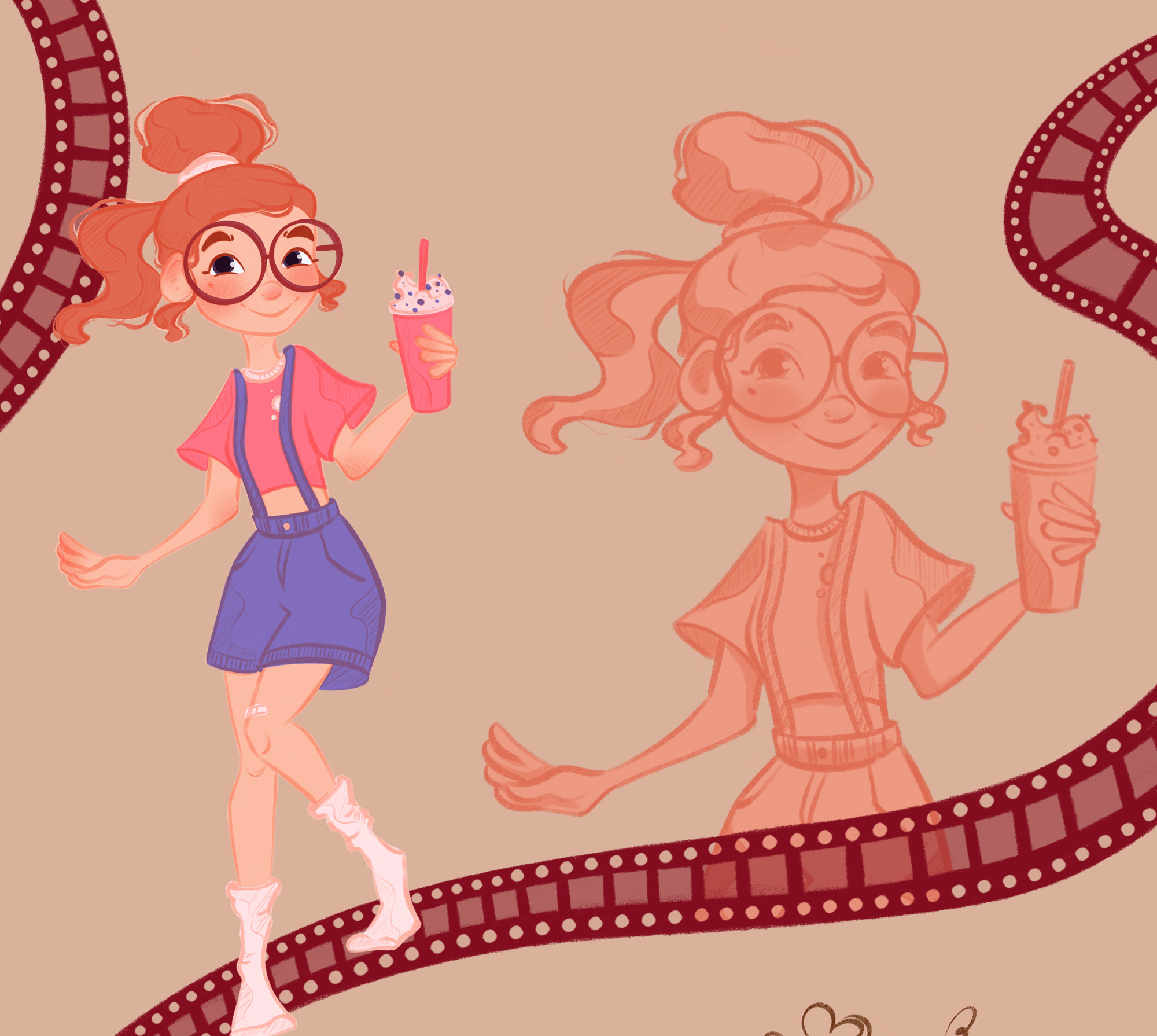 Дизайн персонажей. Леттеринг — Изображение №2 — Иллюстрация, Графика на Dprofile