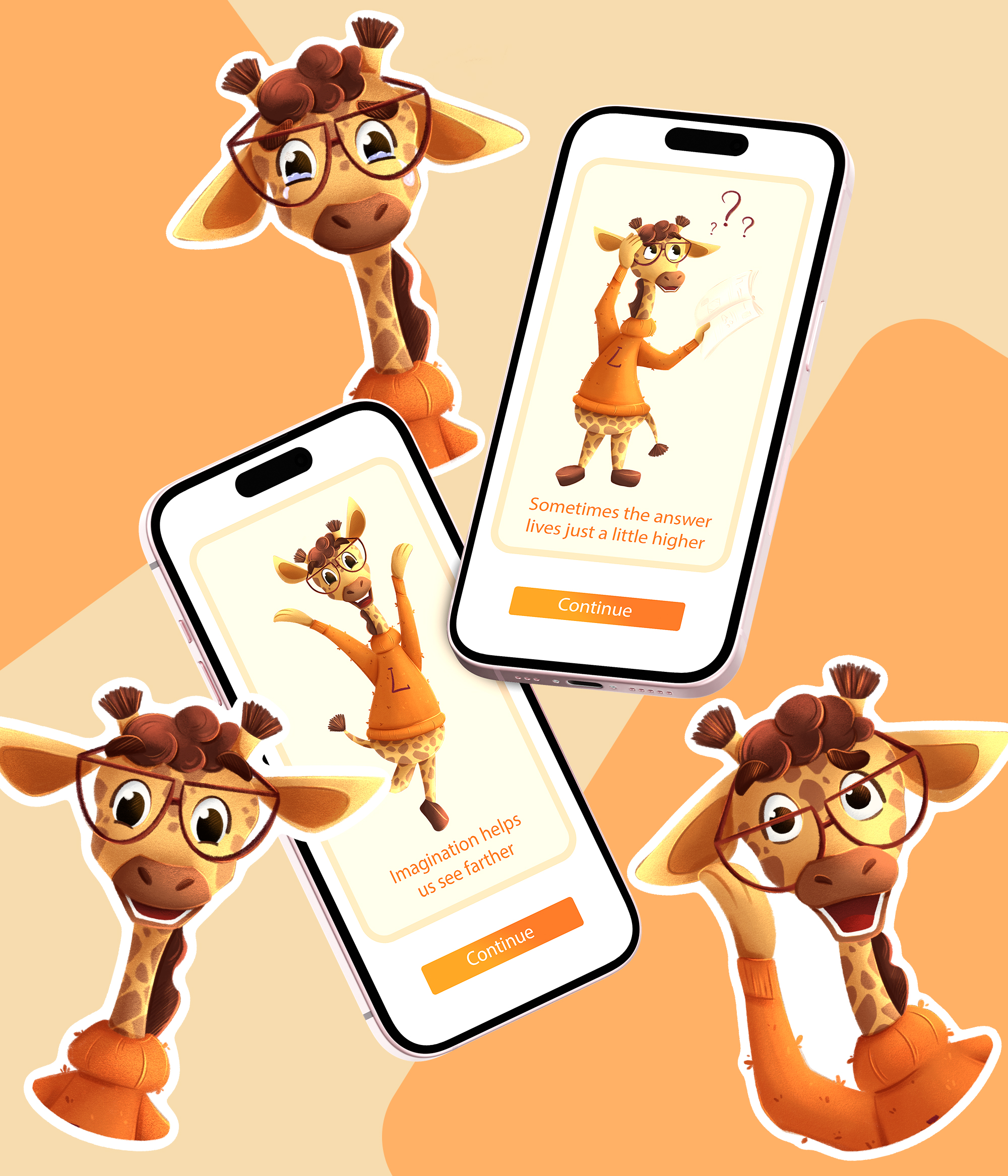 Иллюстрации бренд-персонажа для детской онлайн школы — Изображение №8 — Брендинг, Иллюстрация на Dprofile