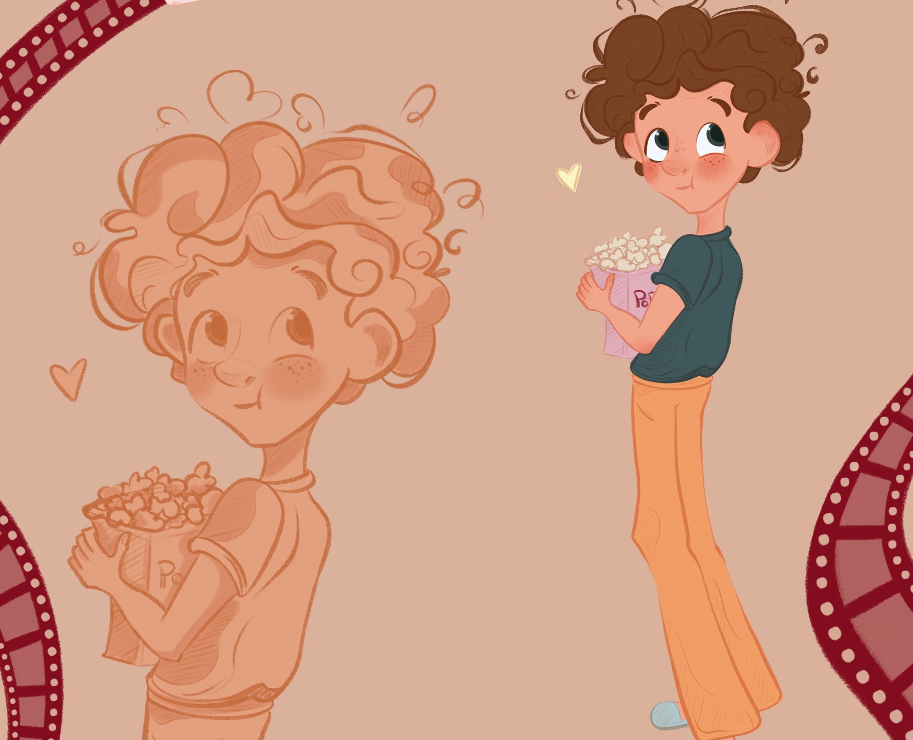 Дизайн персонажей. Леттеринг — Иллюстрация, Графика на Dprofile