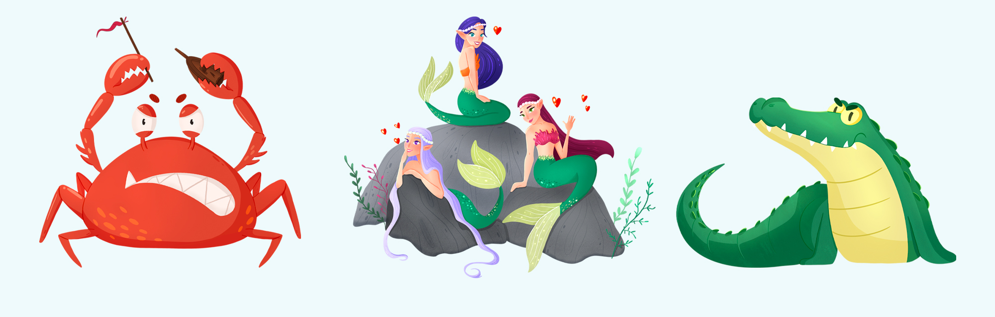 "Проклятье черного острова" Настольная игра. Виммельбух — Изображение №8 — Иллюстрация, Промдизайн на Dprofile