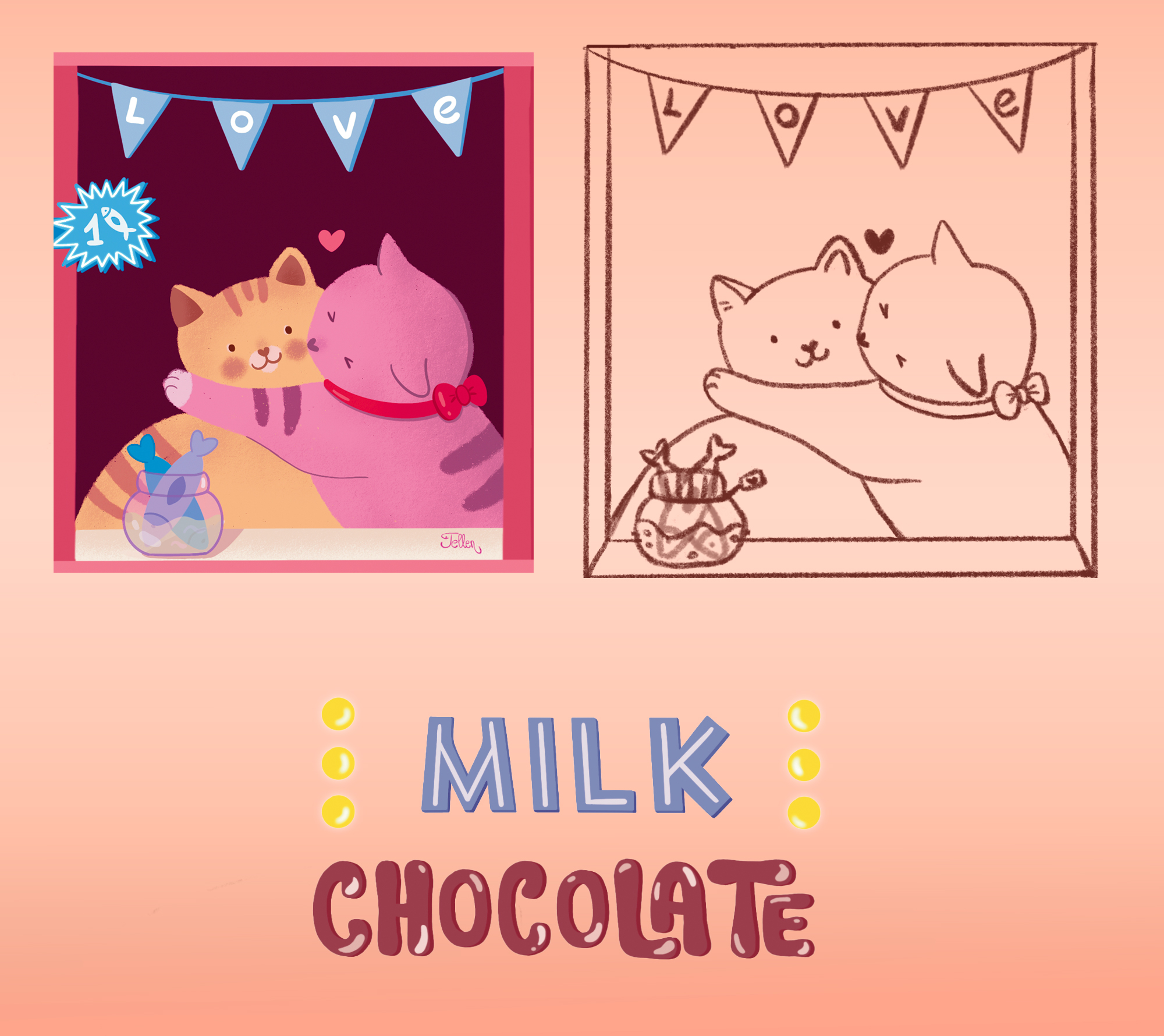 Дизайн и иллюстрация упаковки шоколада — Изображение №4 — Брендинг, Графика на Dprofile