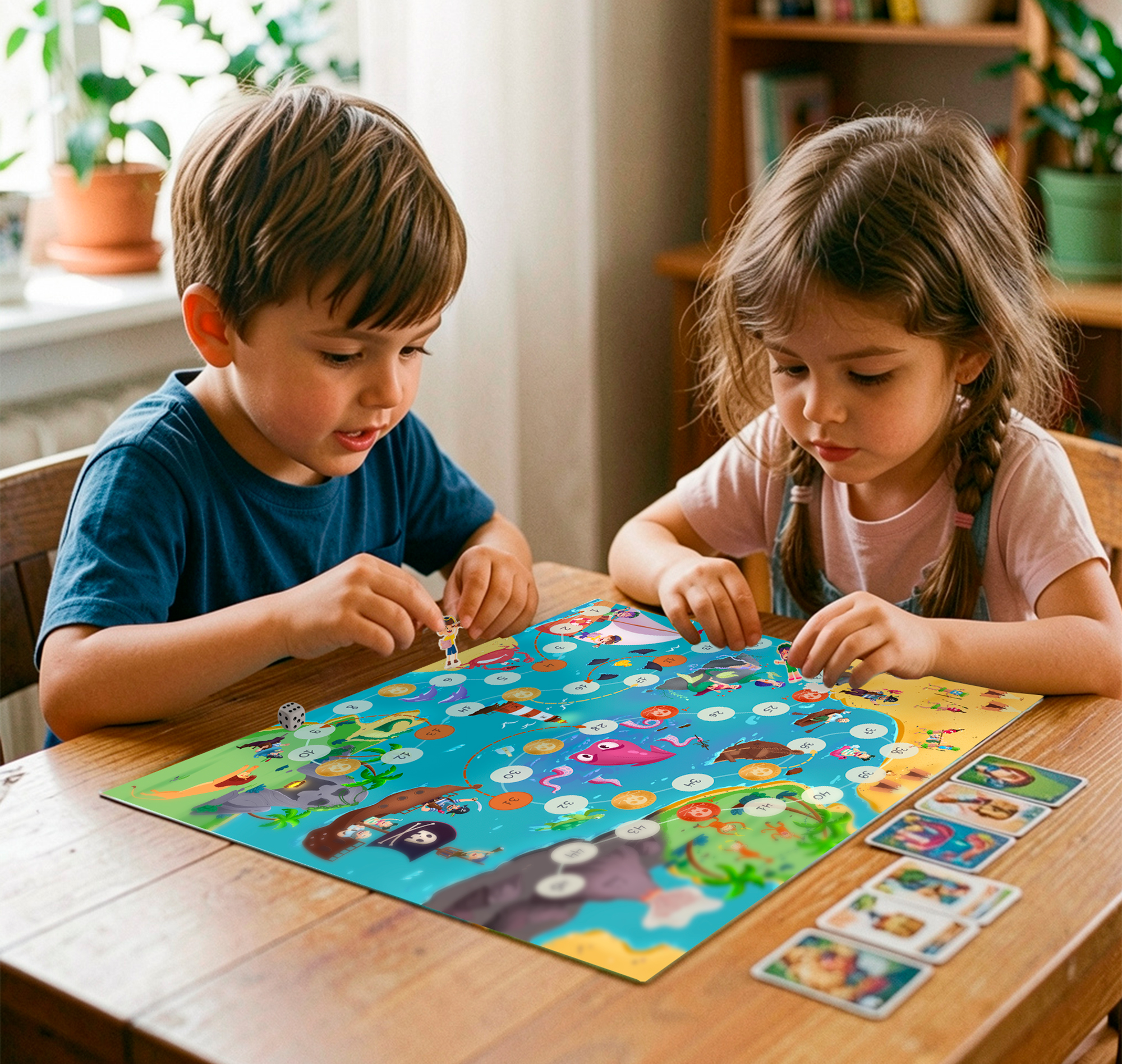 "Проклятье черного острова" Настольная игра. Виммельбух — Изображение №11 — Иллюстрация, Промдизайн на Dprofile