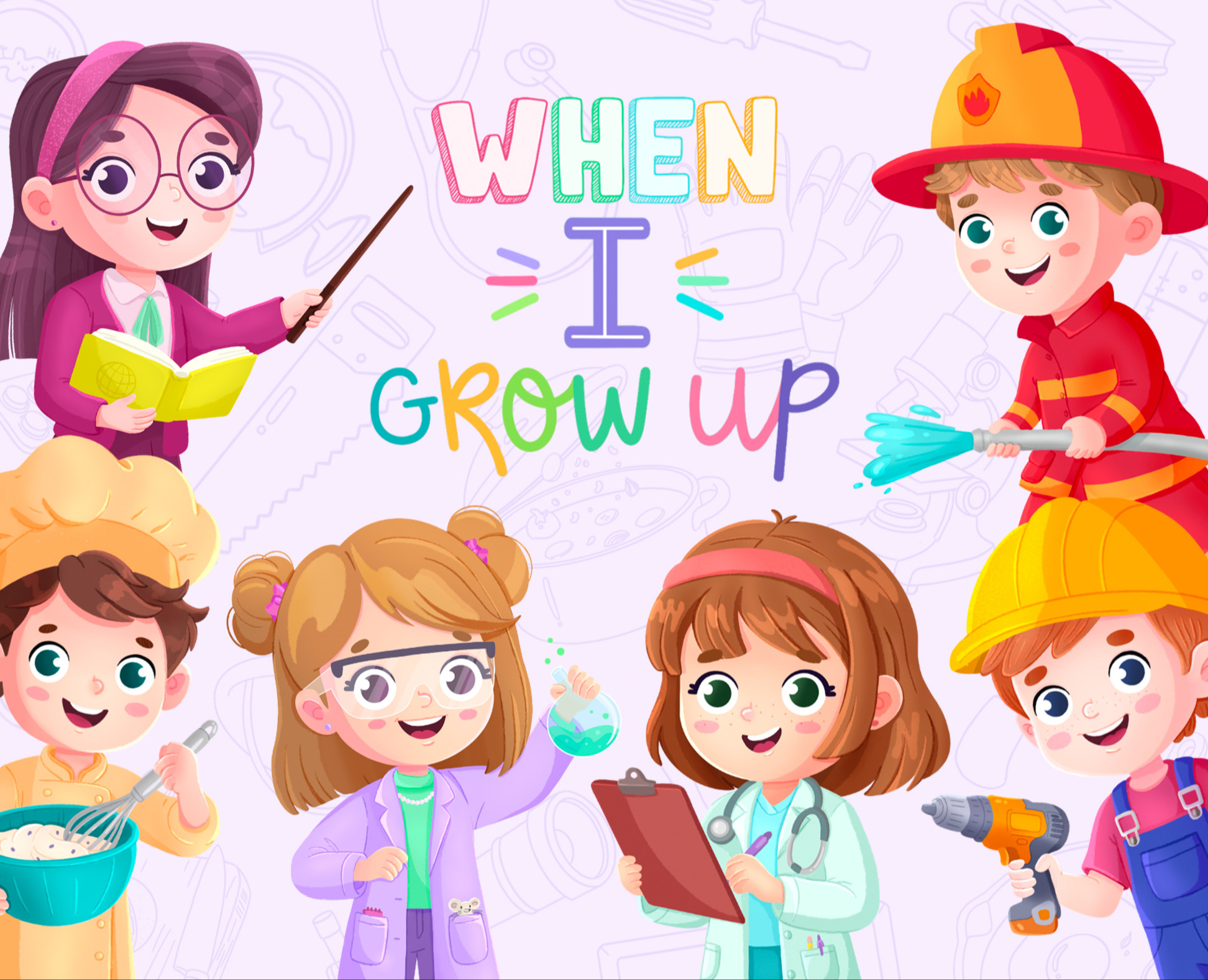 Настольная игра 3 в 1 "Когда я вырасту" на Dprofile