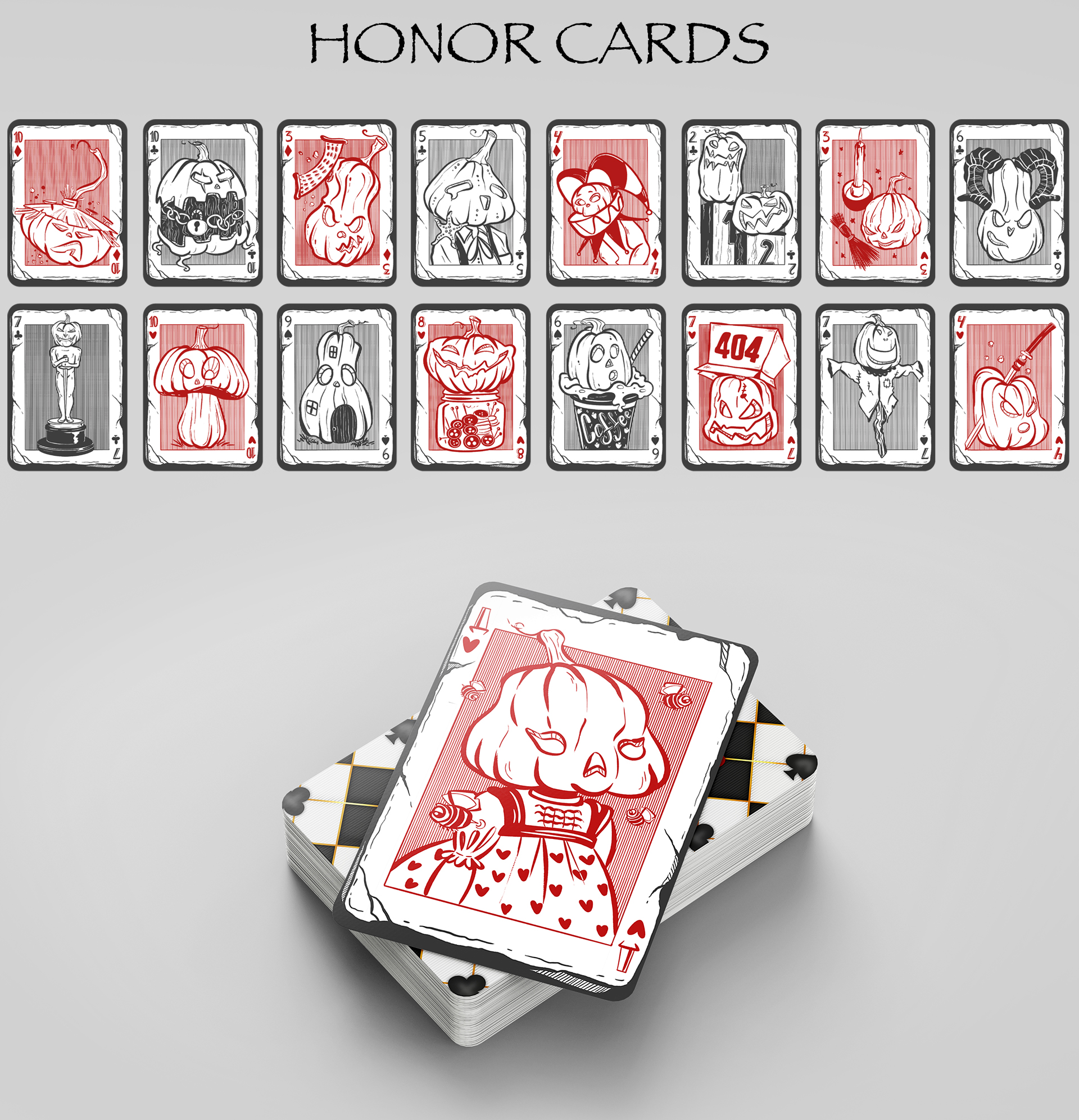 ART PLAYING DECK OF CARDS|ИЛЛЮСТРАЦИИ ИГРОВОЙ КОЛОДЫ КАРТ — Изображение №3 — Брендинг, Иллюстрация на Dprofile